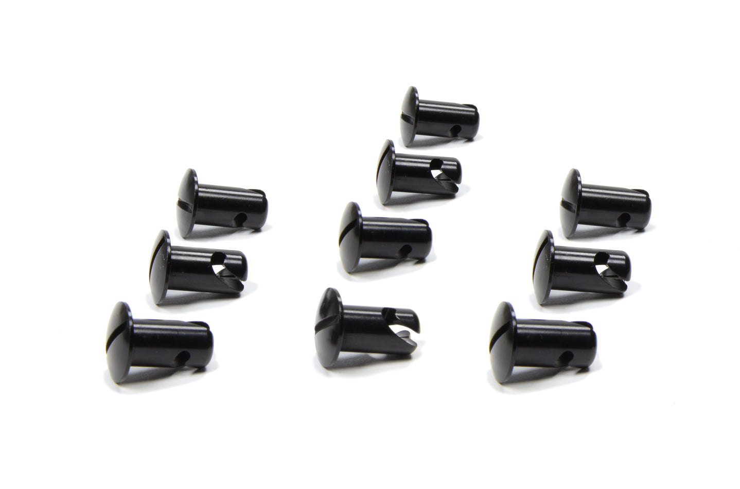 Triple X Race Components Oval Head Button Alum Black .550 Long 10 Pack TXRCH-4402-10-BLK