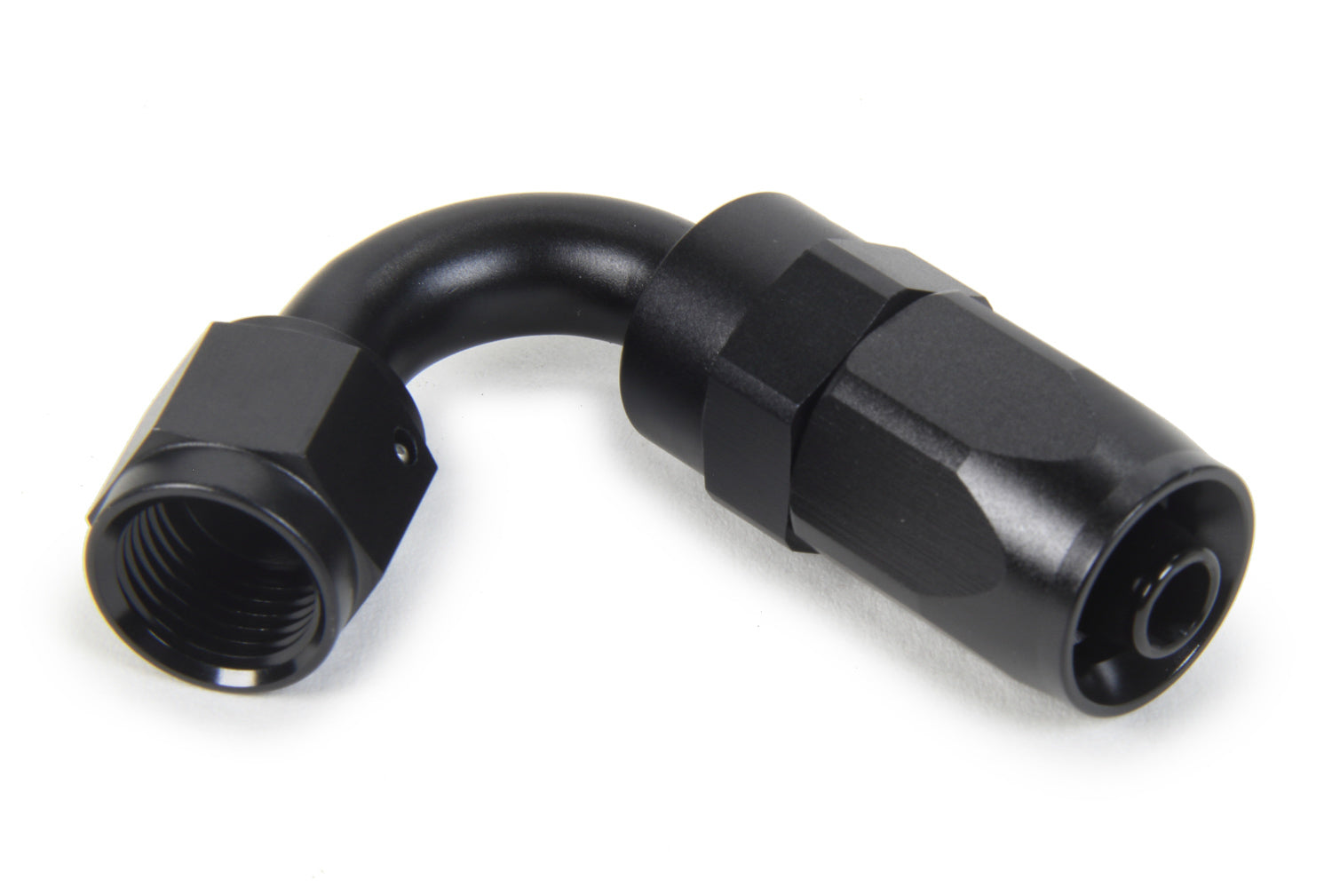 Triple X Race Components #6 120 Degree Swivel Hose End TXRHF-22006-BLK