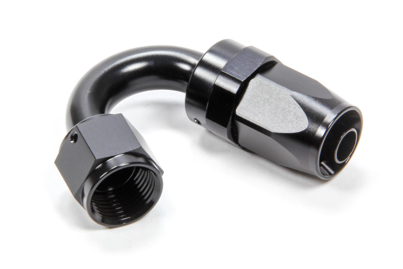 Triple X Race Components #8 150 Degree Swivel Hose End TXRHF-25008-BLK