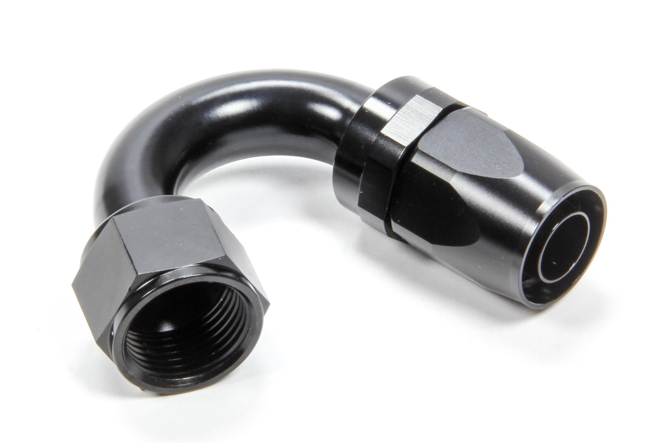 Triple X Race Components #12 150 Degree Swivel Hose End TXRHF-25012-BLK