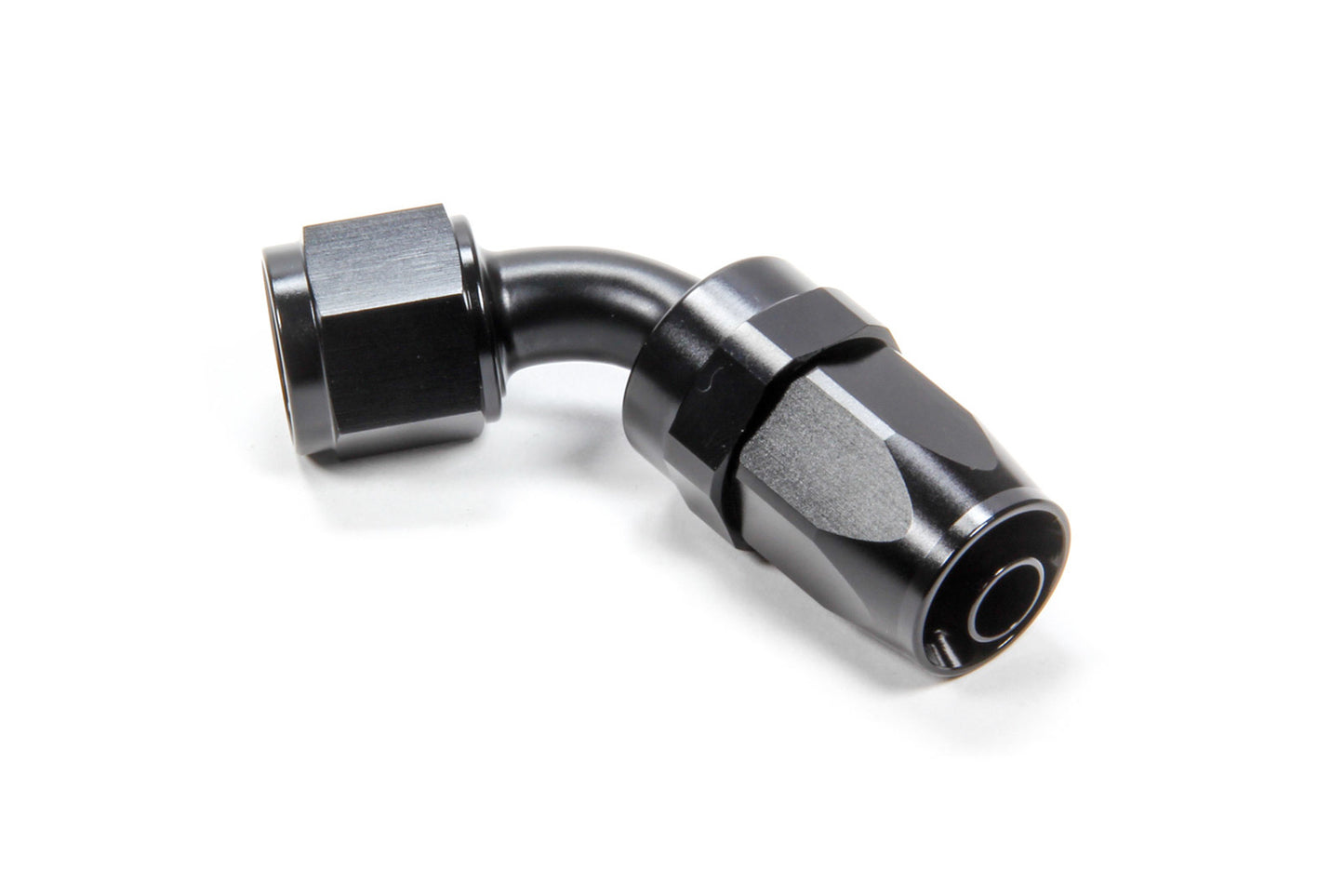 Triple X Race Components #6 60 Degree Swivel Hose End TXRHF-26006-BLK