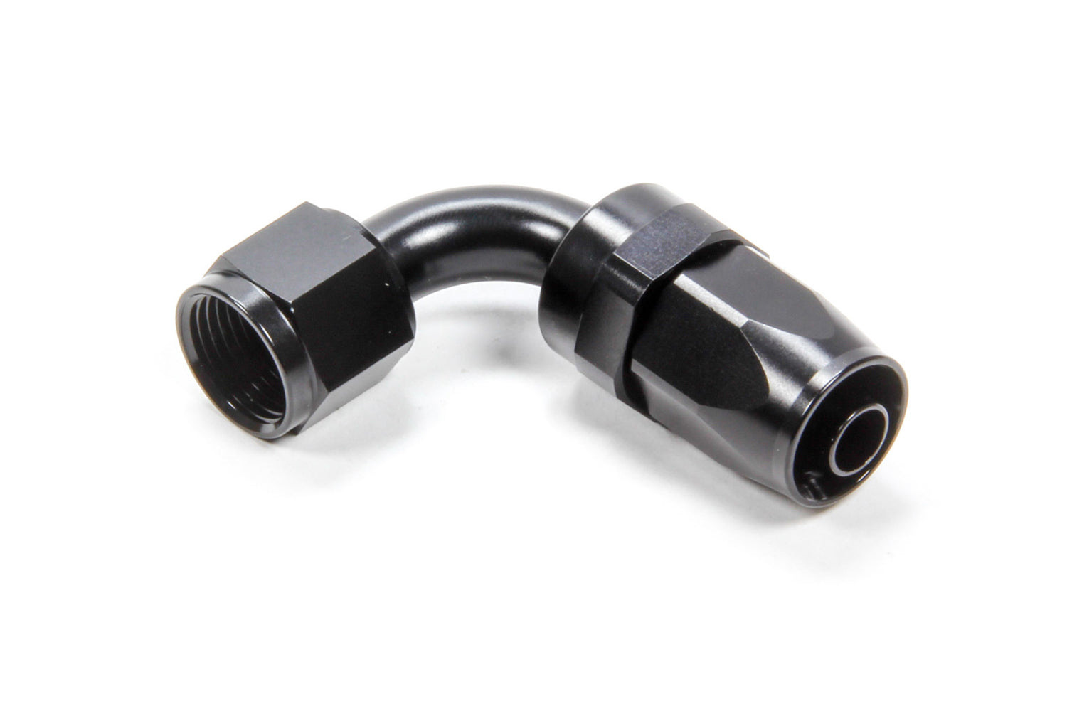 Triple X Race Components #6 90 Degree Swivel Hose End TXRHF-29006-BLK