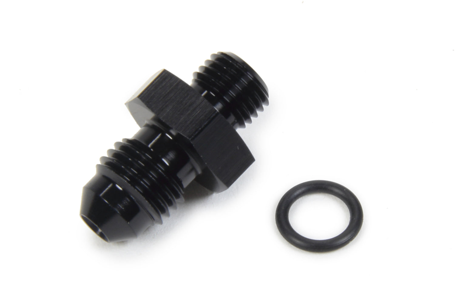 Triple X Race Components AN to O-Ring -4 x 3/8-24 (-3) TXRHF-80430-BLK