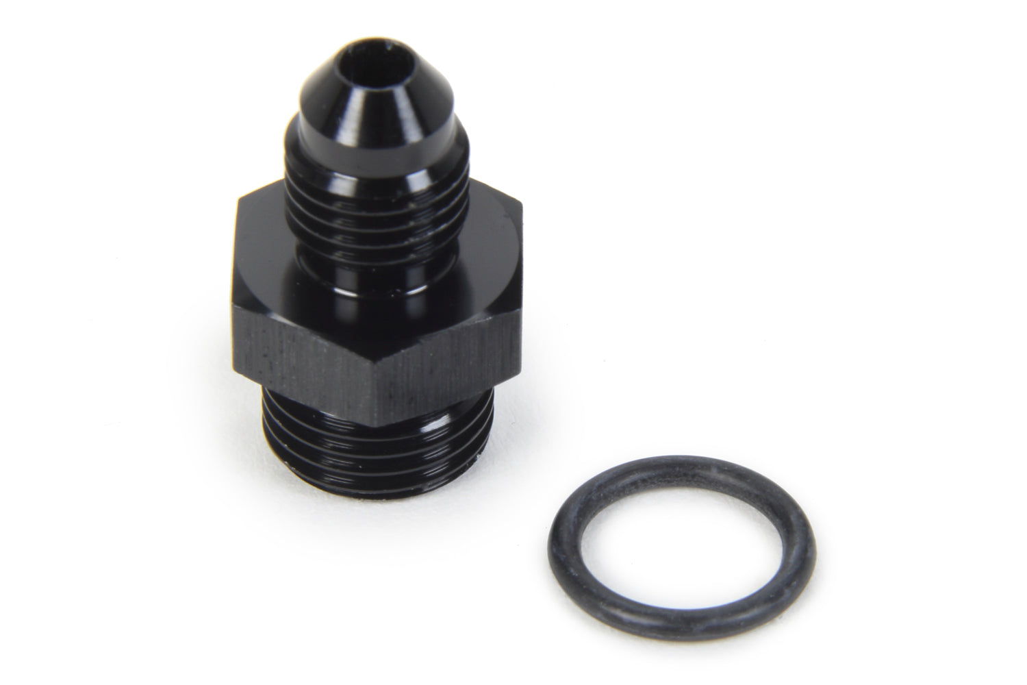 Triple X Race Components AN to O-Ring -4 x 9/16-18 (-6) TXRHF-80460-BLK