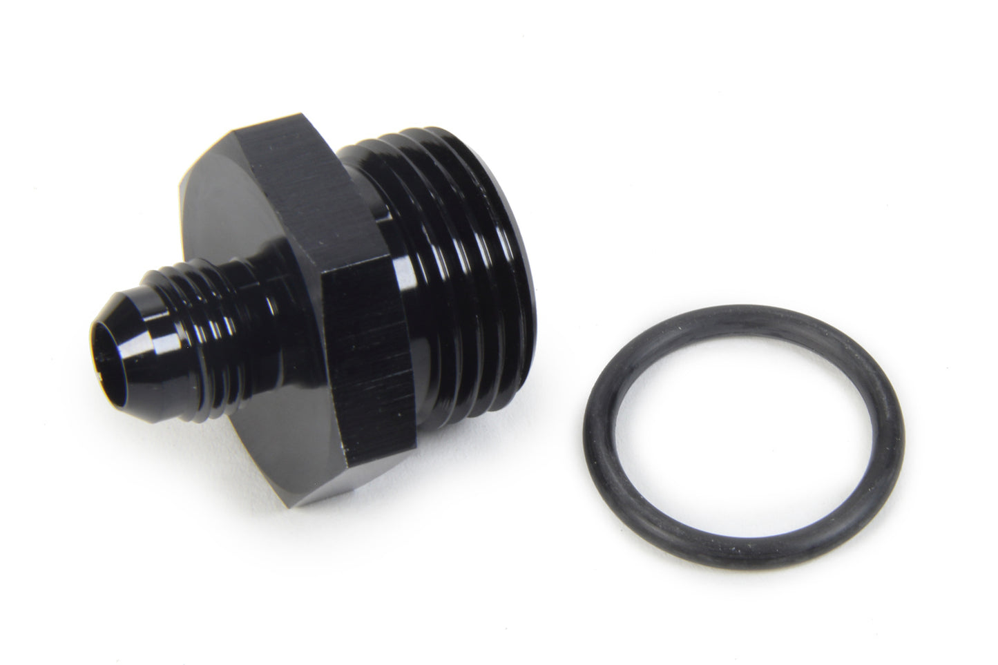 Triple X Race Components AN to O-Ring -6 x 1 1/16-12 (-12) TXRHF-80612-BLK