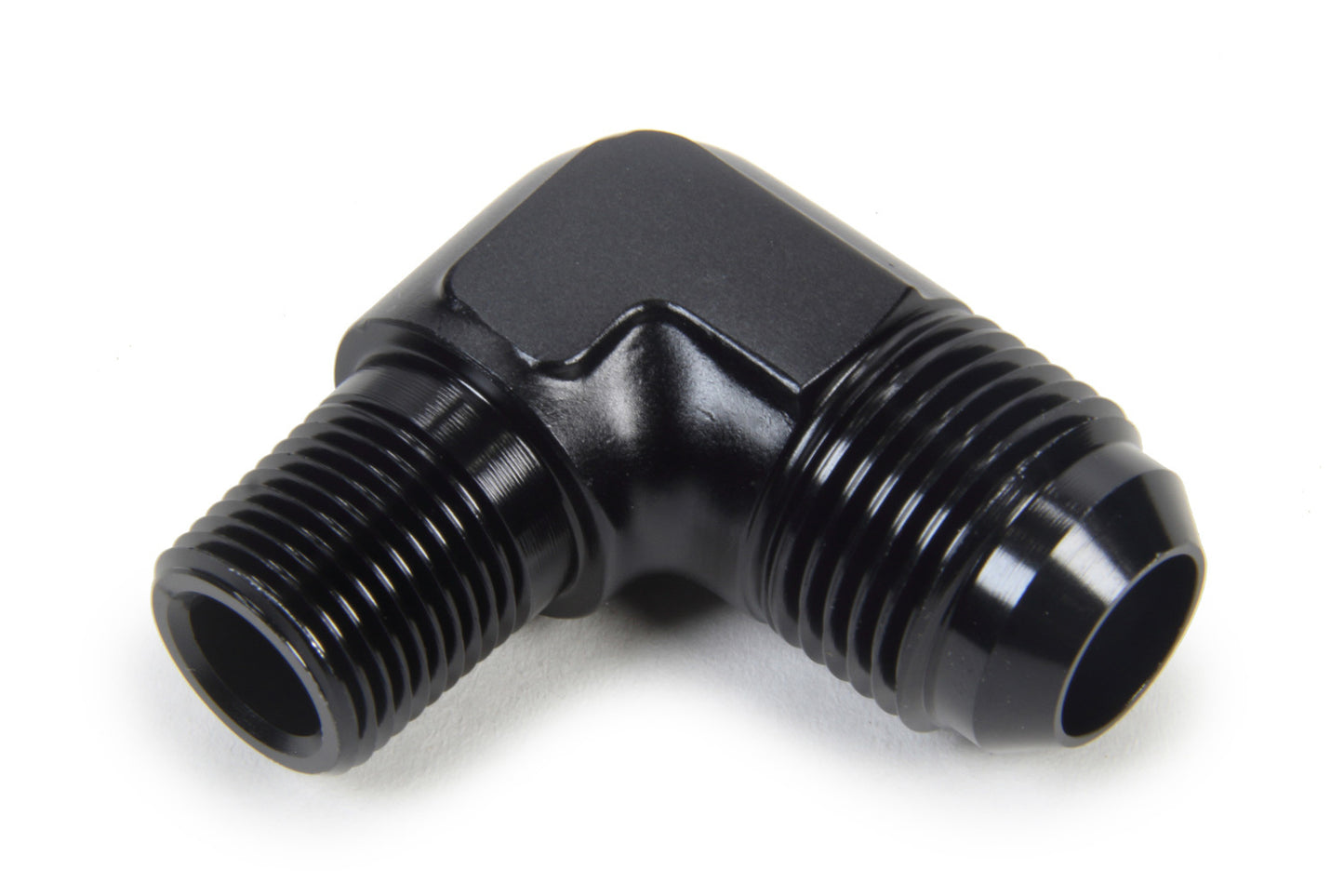 Triple X Race Components AN to NPT 90 Degree #12 x 1/2 TXRHF-99124-BLK