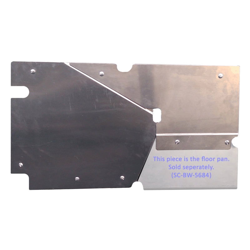 Triple X Race Components Sprint Car Kick Panel RH Quick Access TXRSC-BW-5693
