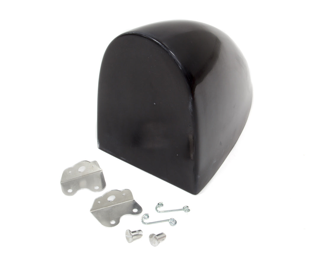 Triple X Race Components Aero Fuel Tank Cover Black With Brackets TXRSC-BW-9933-BLK