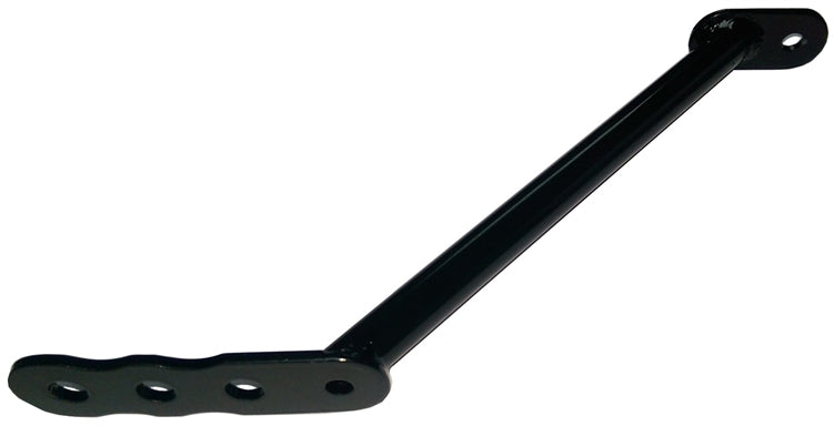 Triple X Race Components Rear Nose Wing Strap Tubular Short Black Adj TXRSC-TW-0042BLK