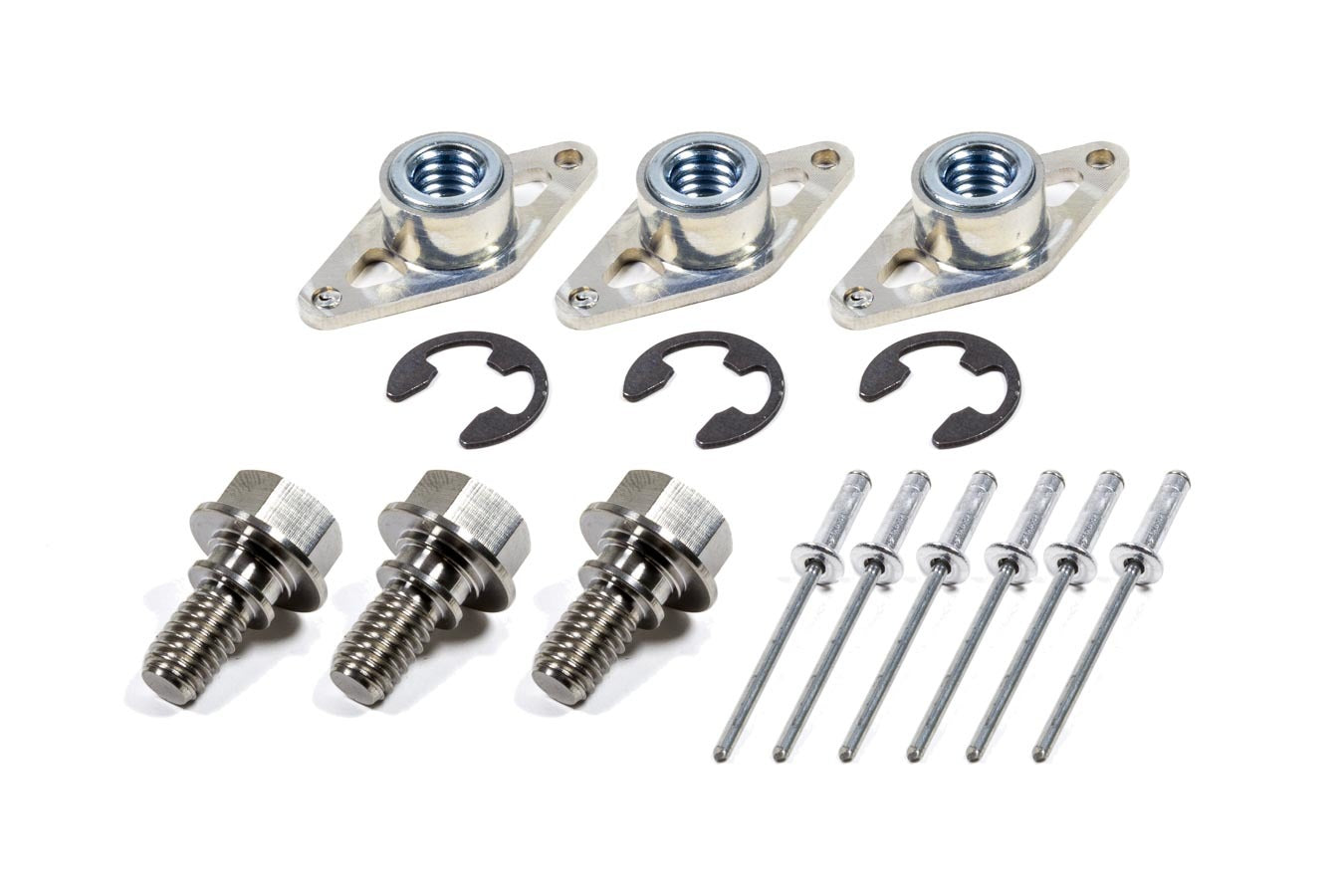 Triple X Race Components Wheel Cover Retainer Kit 1-3/8 TI Bolt 3-Pack TXRSC-WH-7841