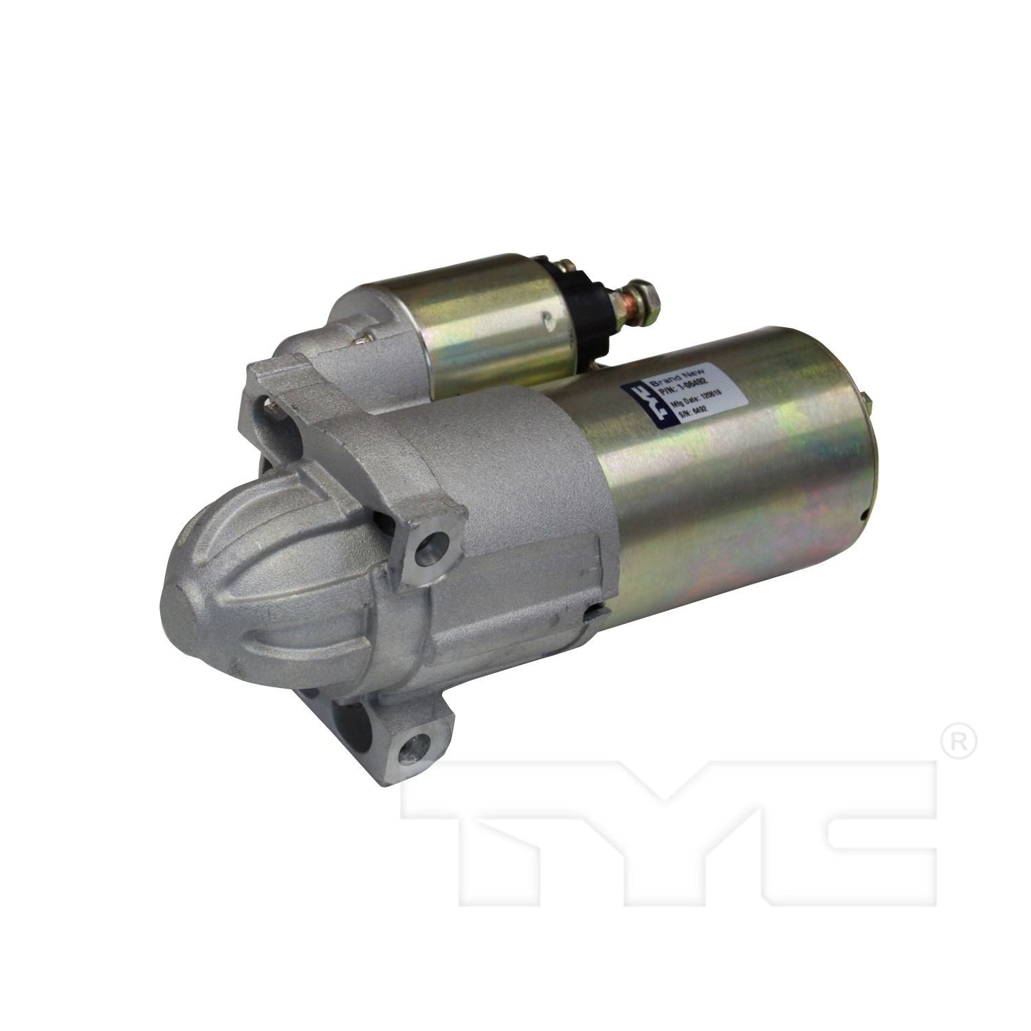 TYC Starter Motor  top view frsport 1-06492