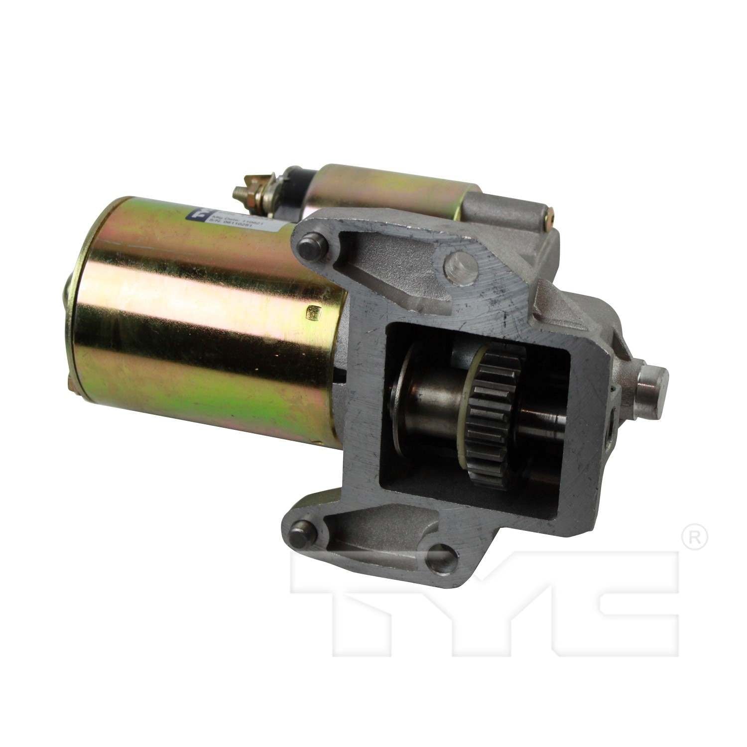 TYC Starter Motor  top view frsport 1-06643