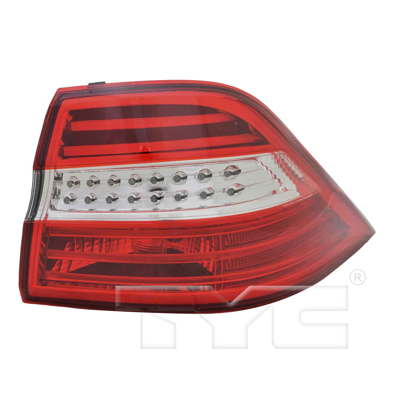 TYC Tail Light Assembly  top view frsport 11-12151-00