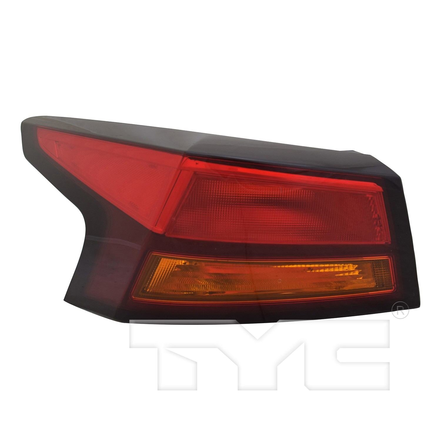 TYC Tail Light Assembly  top view frsport 11-14850-00