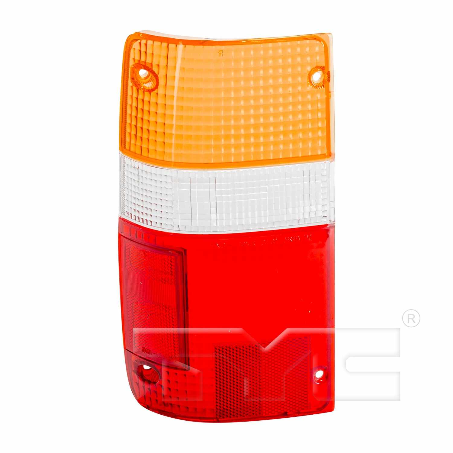 TYC Tail Light Lens  top view frsport 11-1655-02