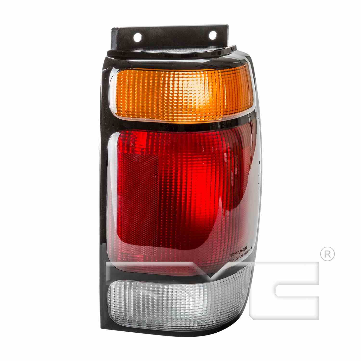 TYC Tail Light Assembly  top view frsport 11-3053-01