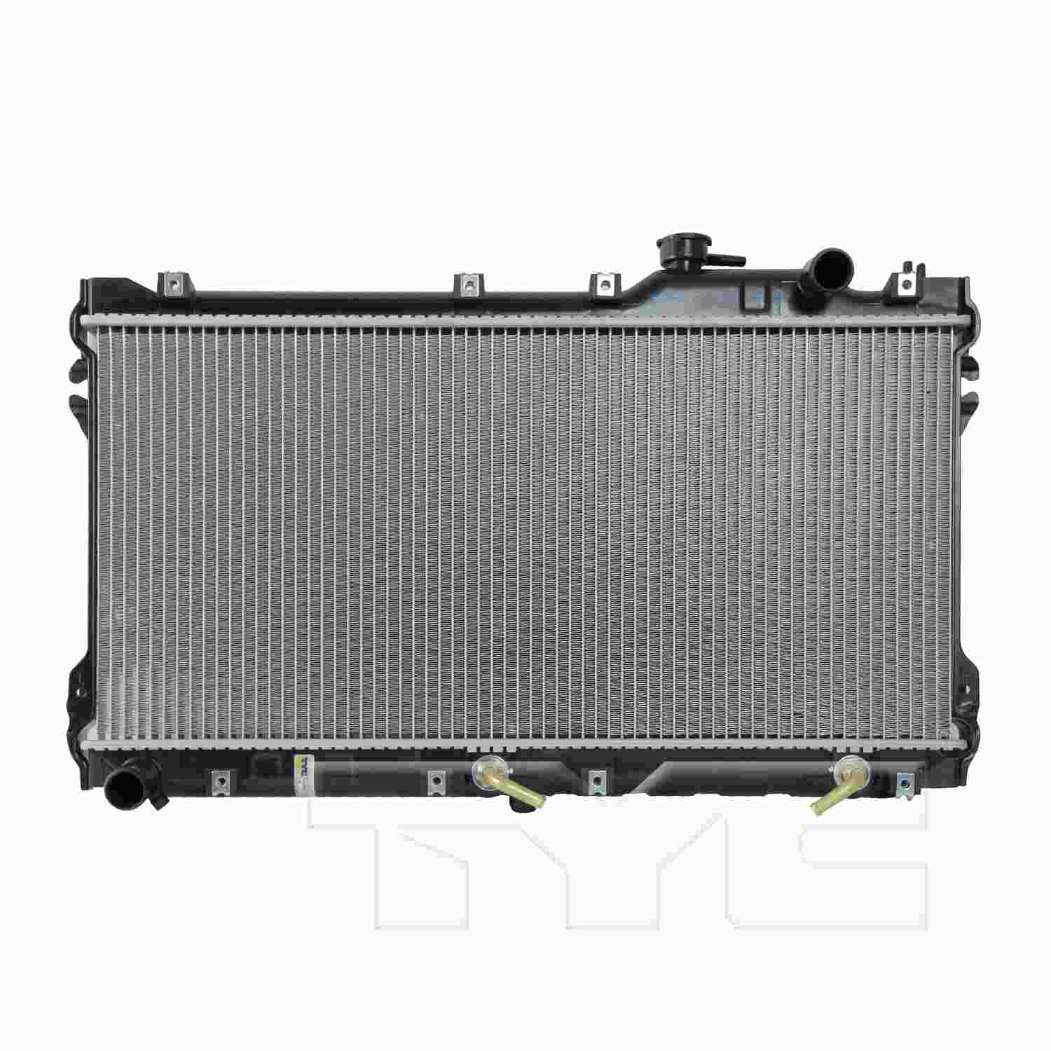 TYC TYC Radiator  top view frsport 1140