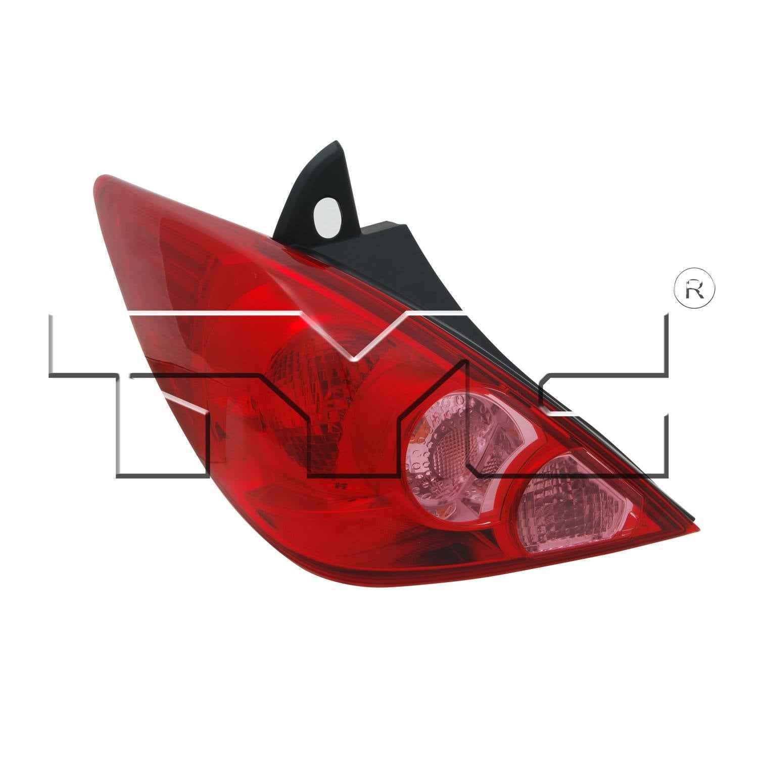 TYC Tail Light Assembly  top view frsport 11-6322-00