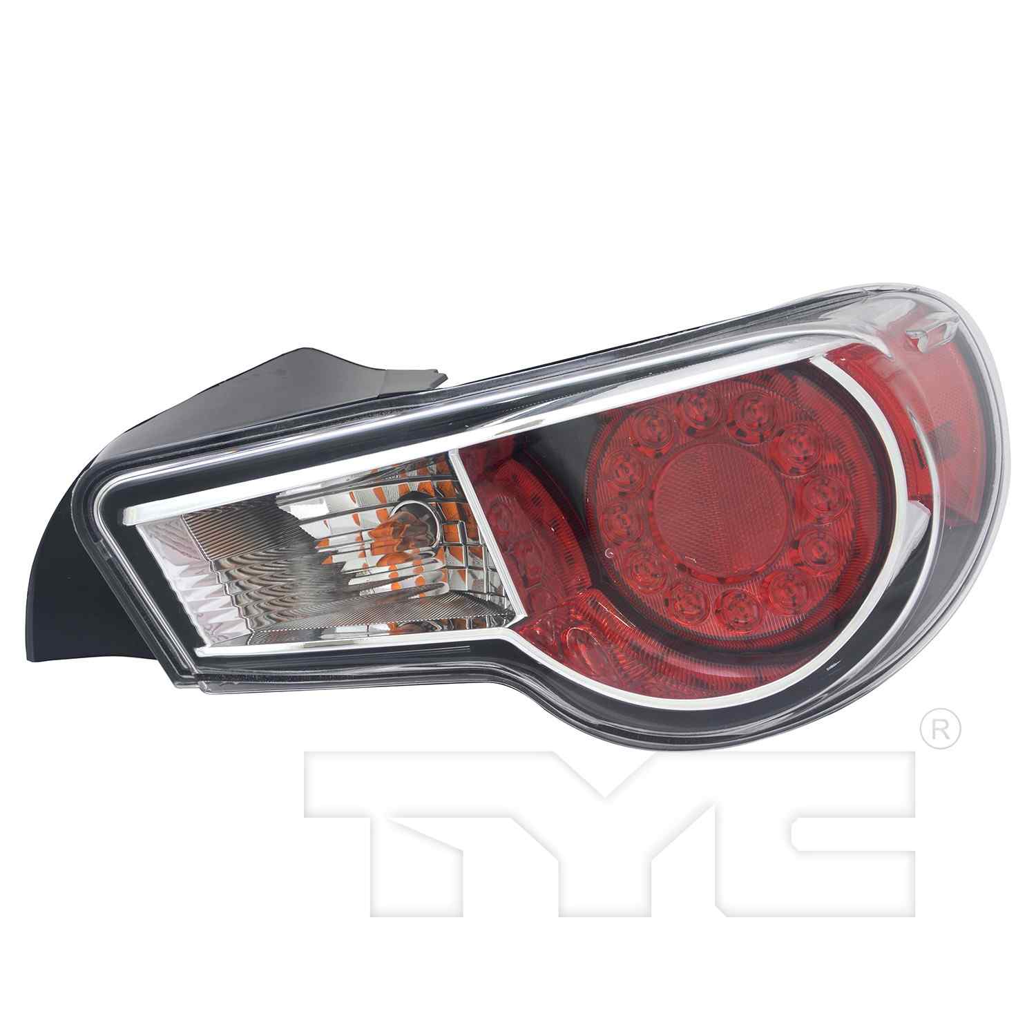 TYC Tail Light Assembly  top view frsport 11-6477-00