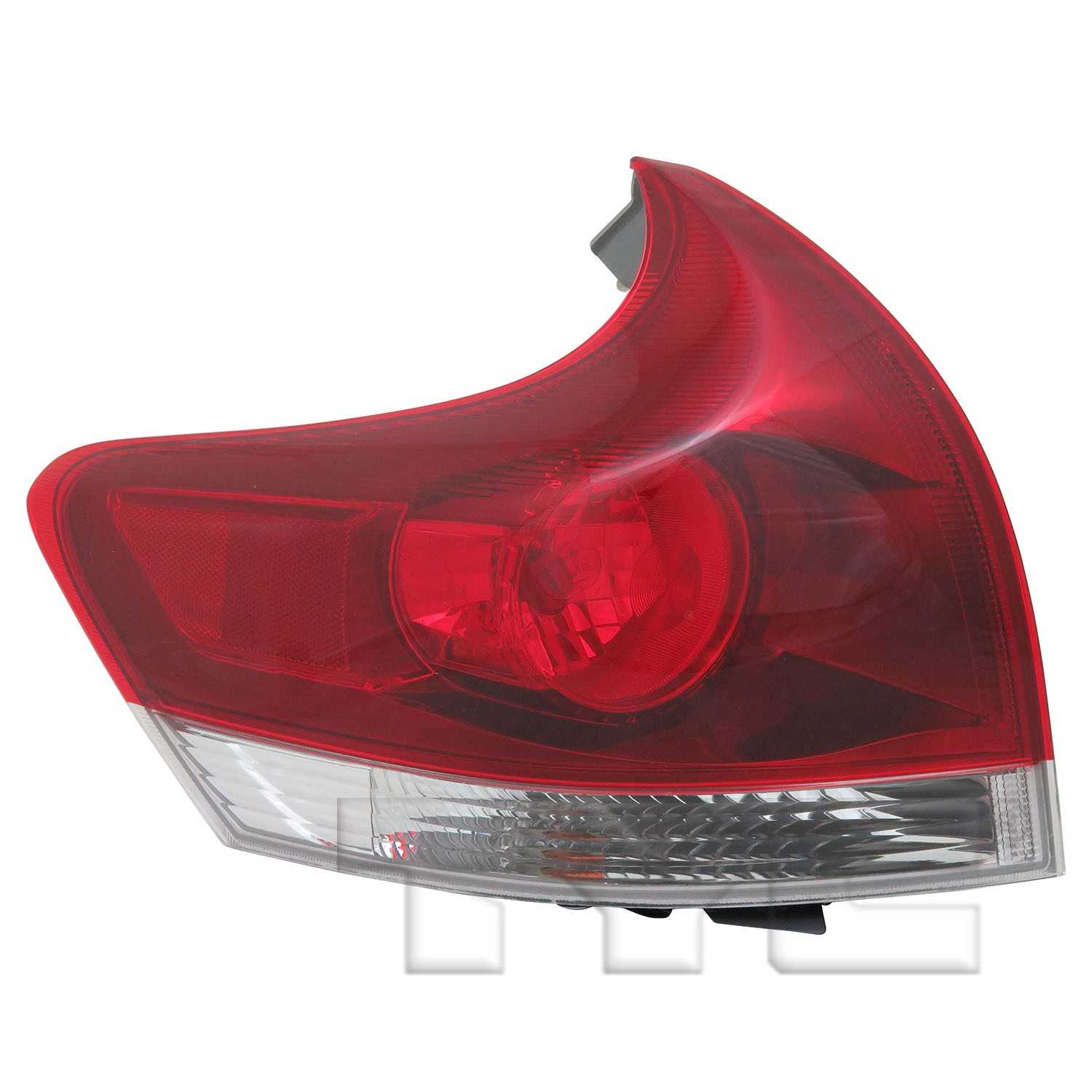 TYC Tail Light Assembly  top view frsport 11-6486-90-9