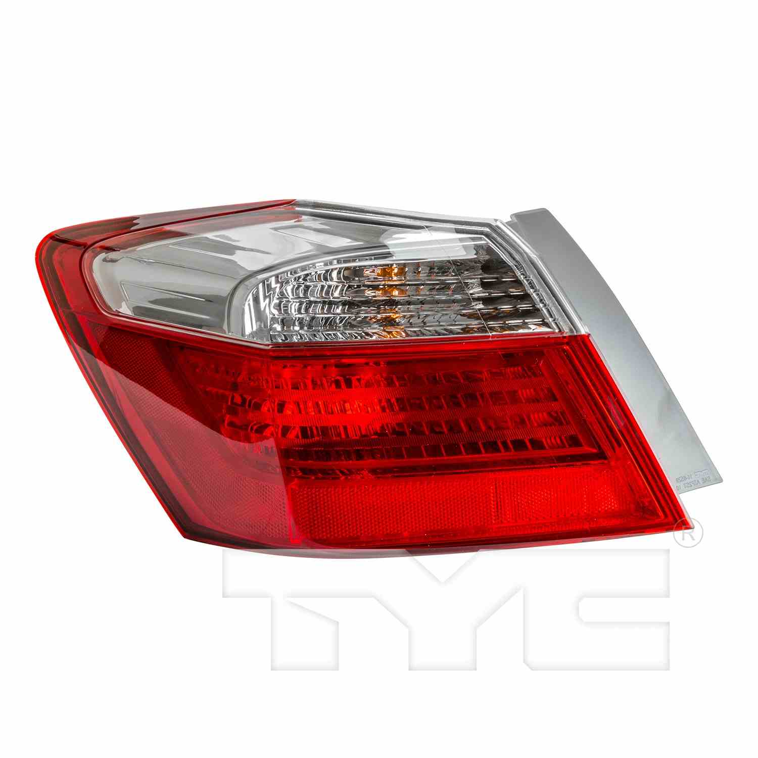 TYC Tail Light Assembly  top view frsport 11-6530-00-9