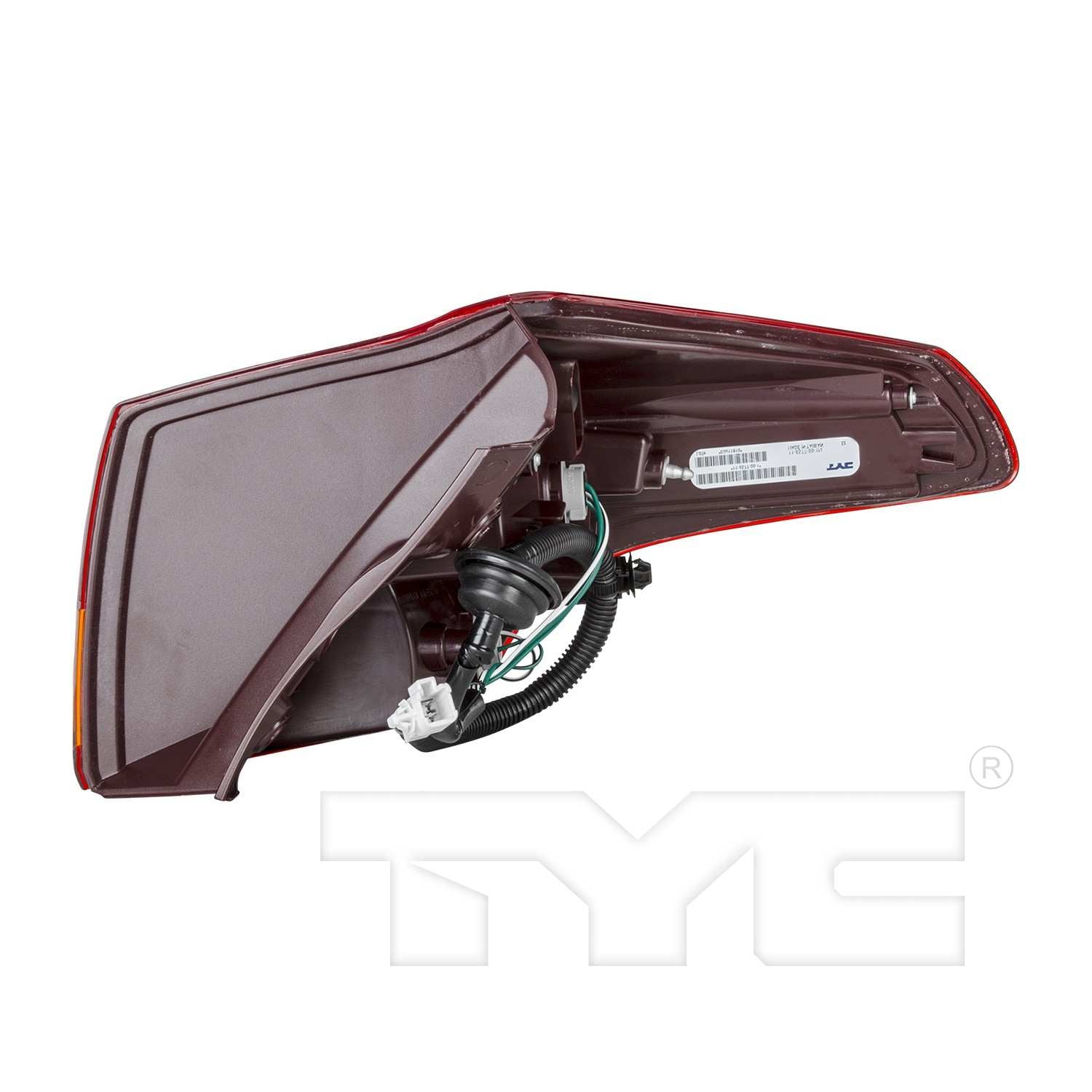 tyc tail light assembly  frsport 11-6578-00