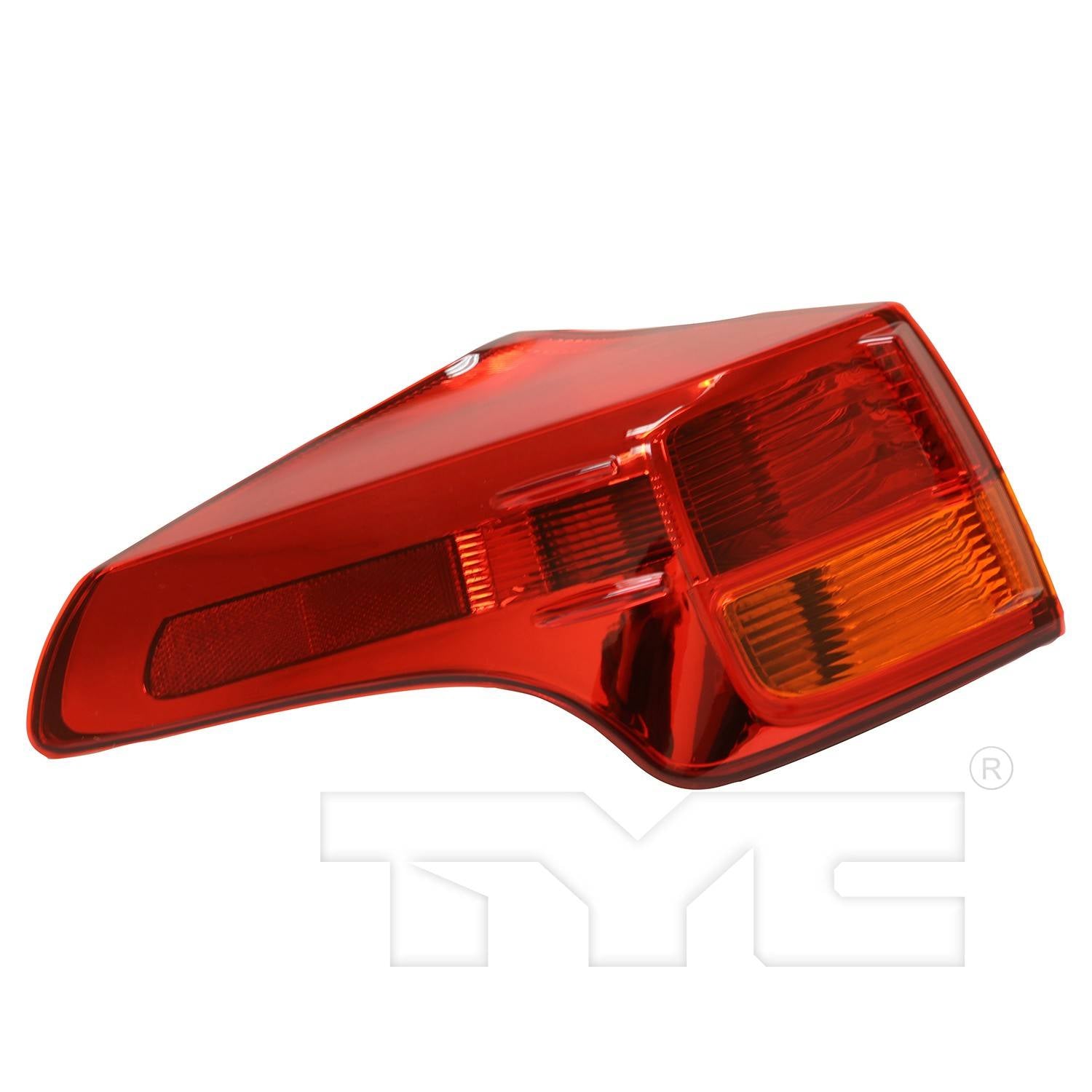 TYC Tail Light Assembly  top view frsport 11-6578-01-9