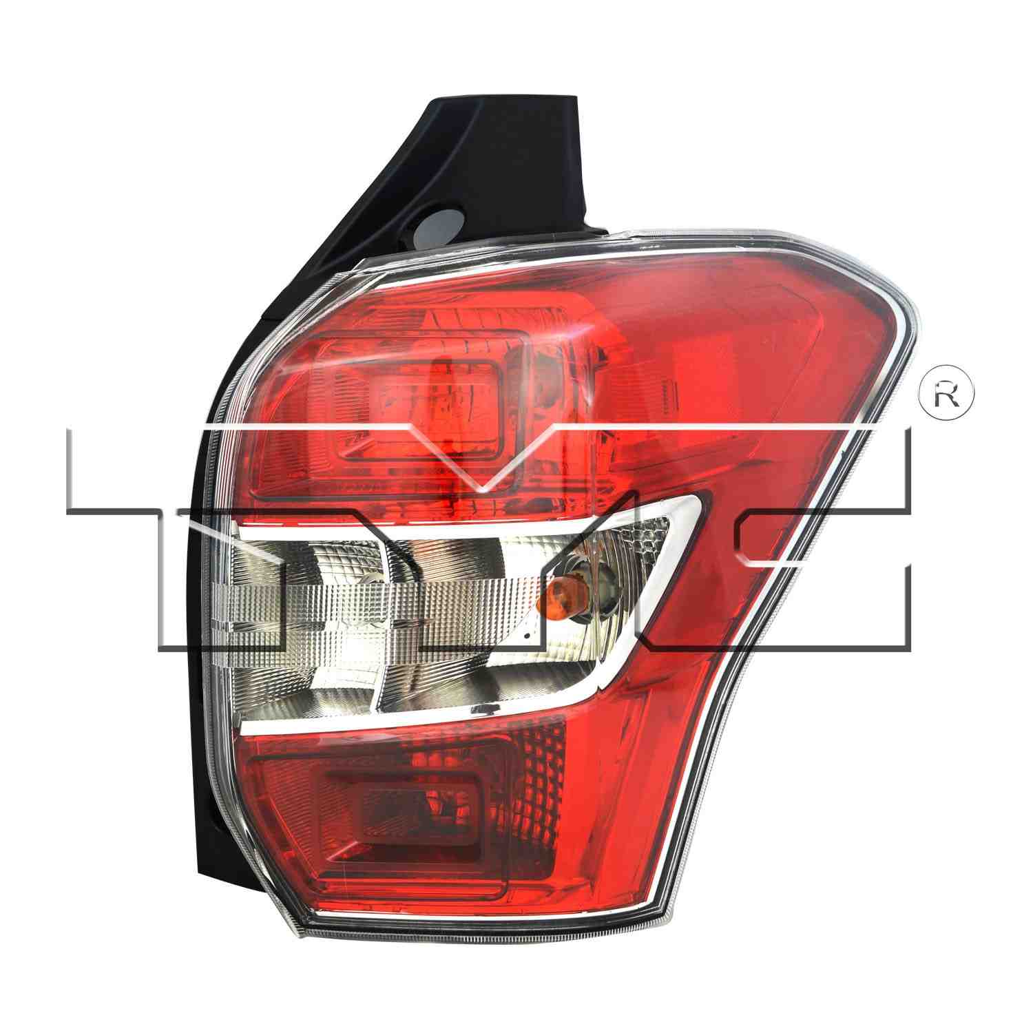 TYC Tail Light Assembly  top view frsport 11-6597-00