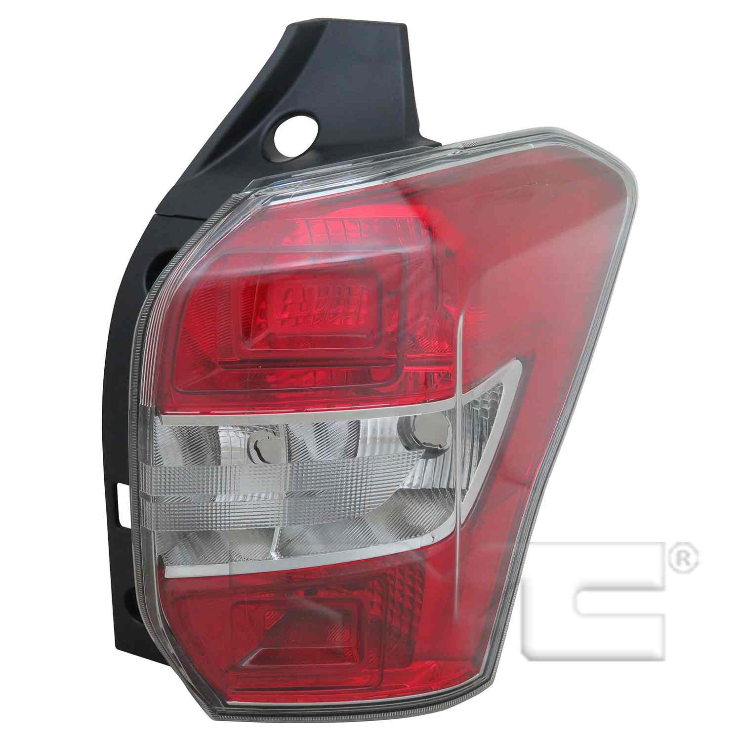 TYC Tail Light Assembly  top view frsport 11-6597-01-9