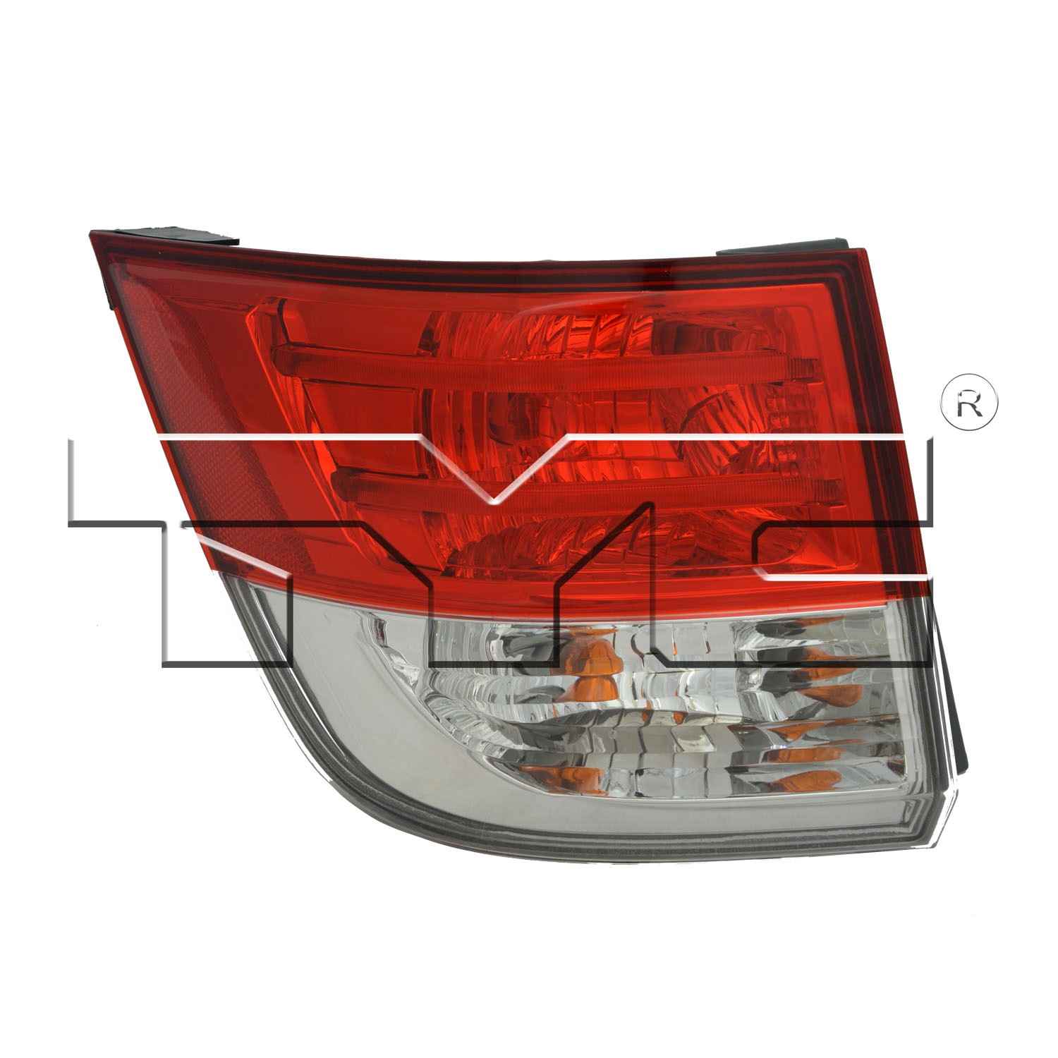 TYC Tail Light Assembly  top view frsport 11-6634-00-9