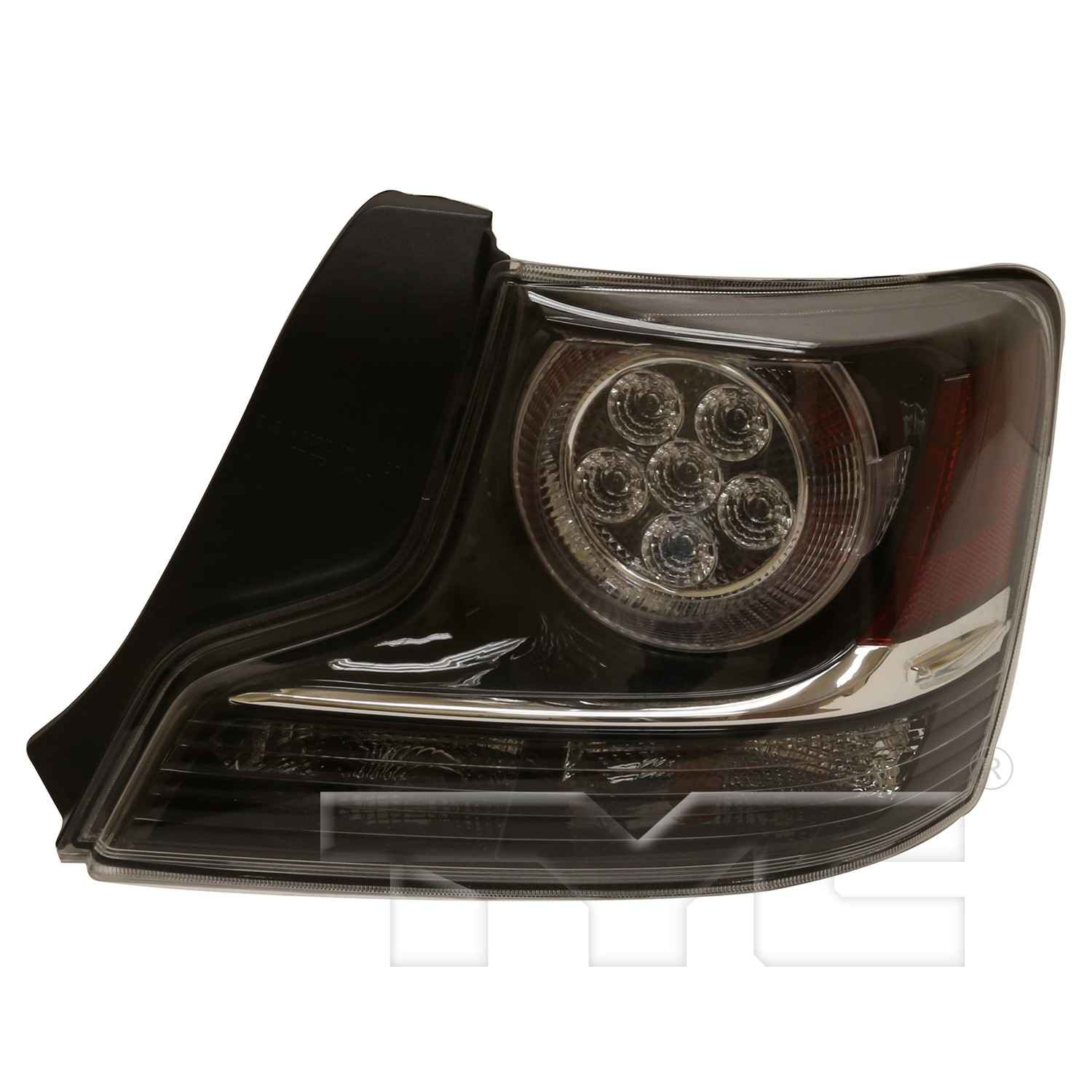 TYC Tail Light Assembly  top view frsport 11-6635-00