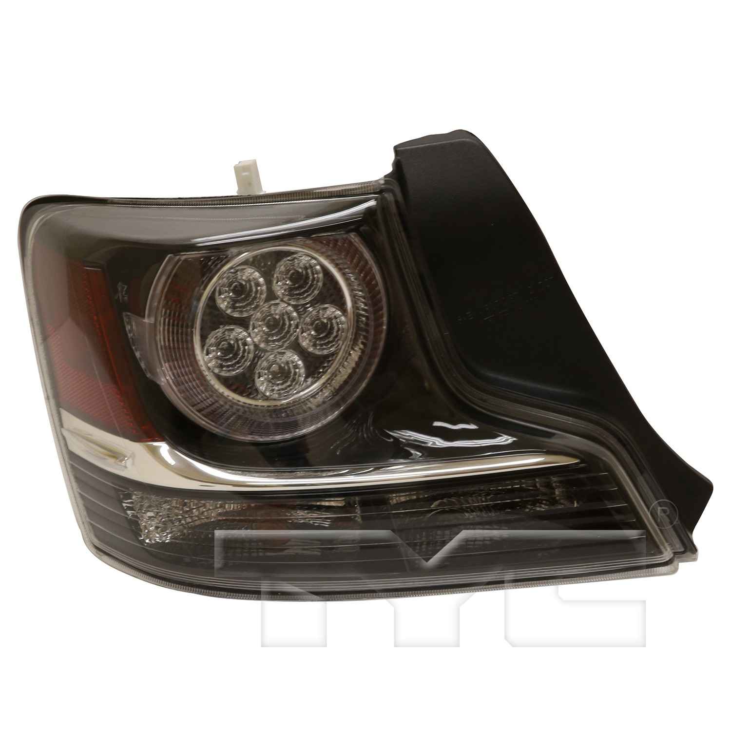 TYC Tail Light Assembly  top view frsport 11-6636-00