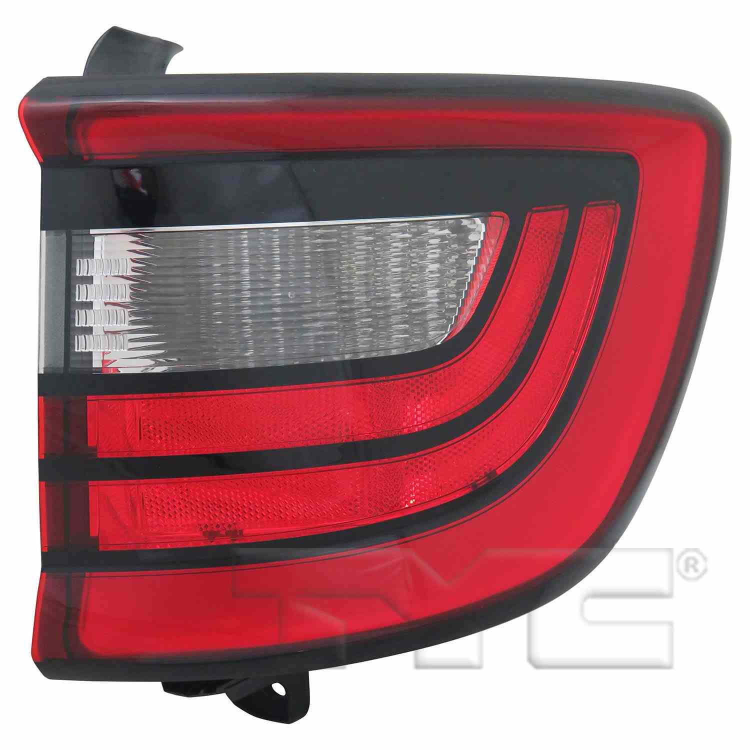 TYC Tail Light Assembly  top view frsport 11-6677-00-9