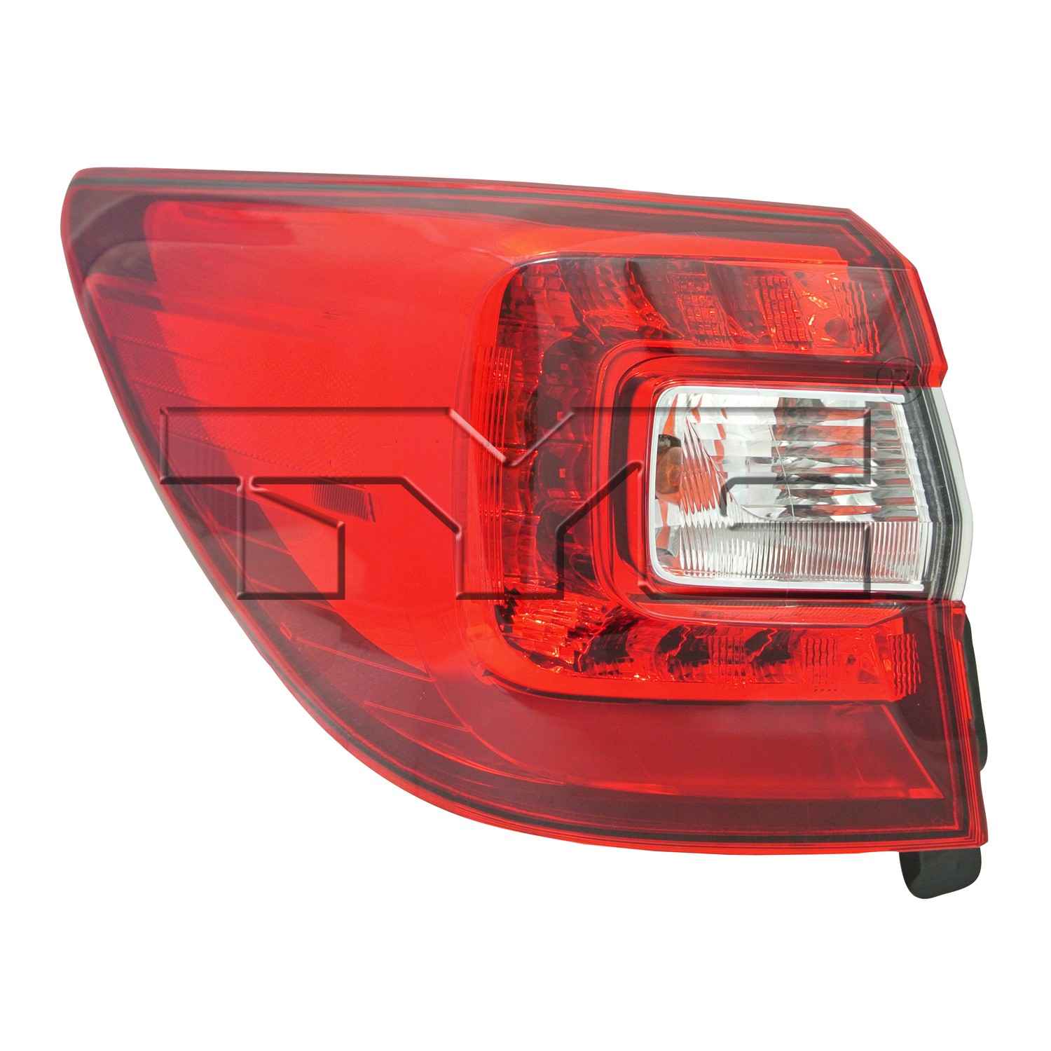 TYC Tail Light Assembly  top view frsport 11-6718-00