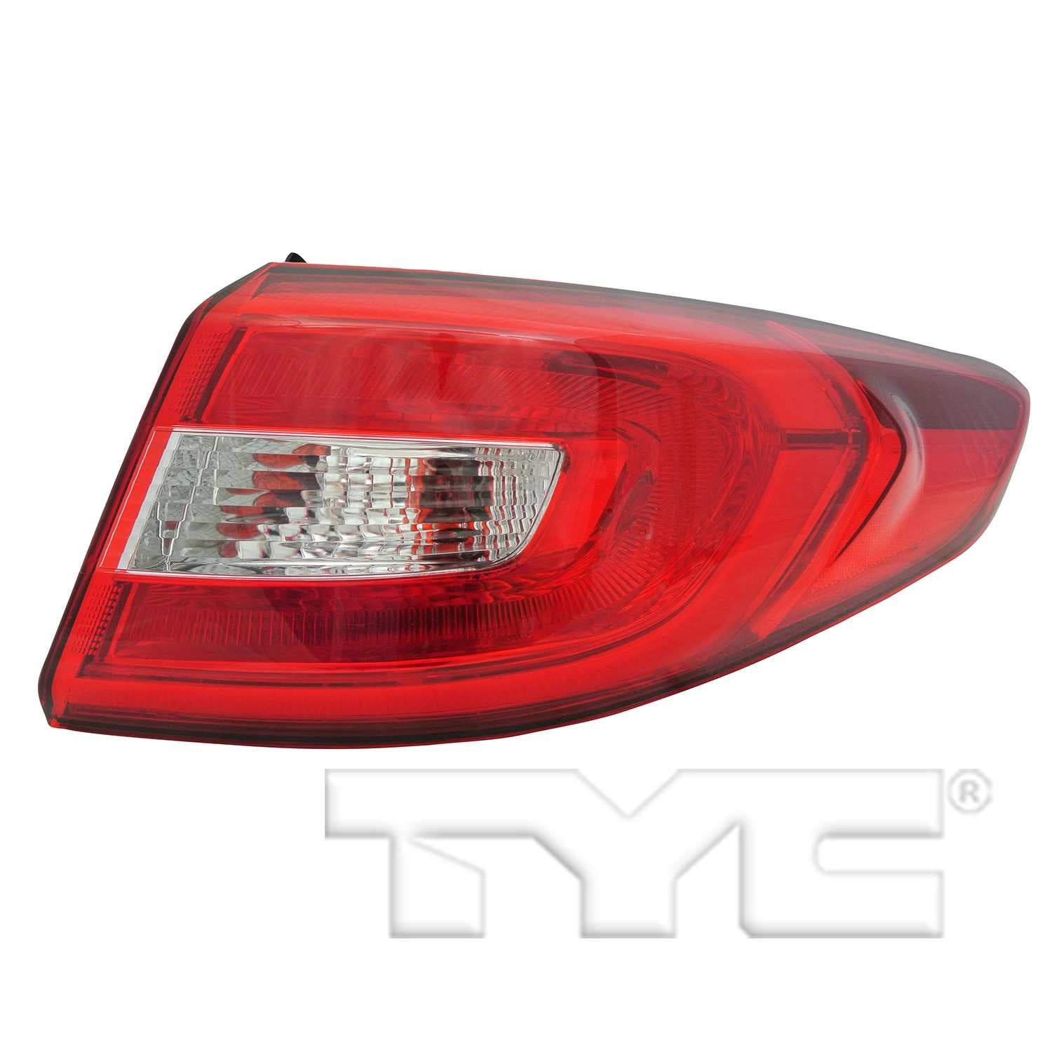 TYC Tail Light Assembly  top view frsport 11-6721-00-9