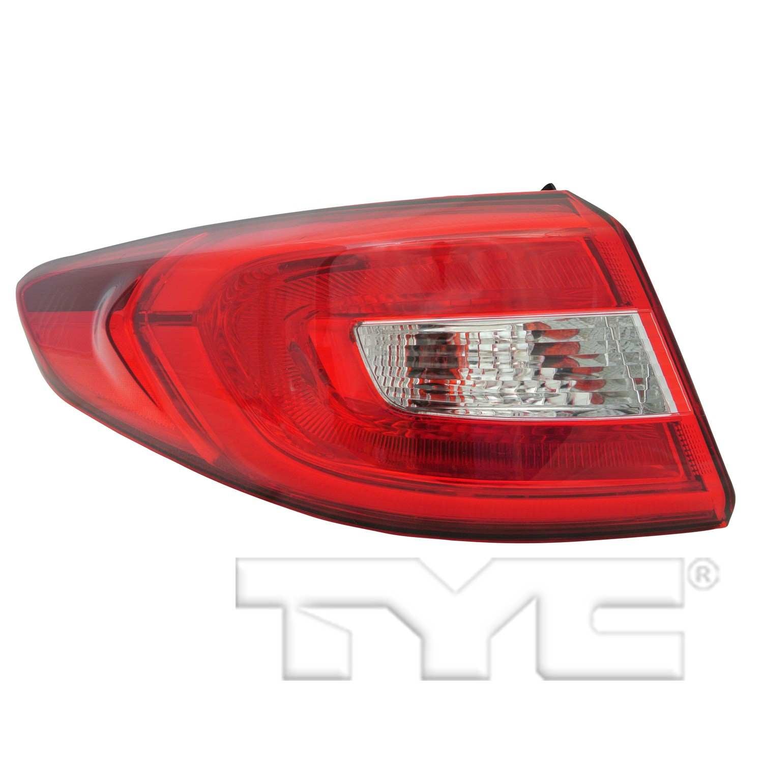 TYC Tail Light Assembly  top view frsport 11-6722-00