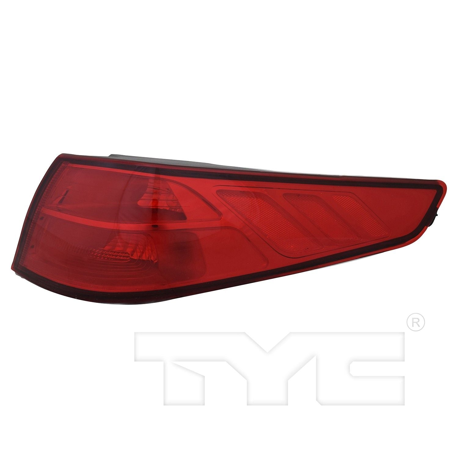 TYC Tail Light Assembly  top view frsport 11-6725-00-9