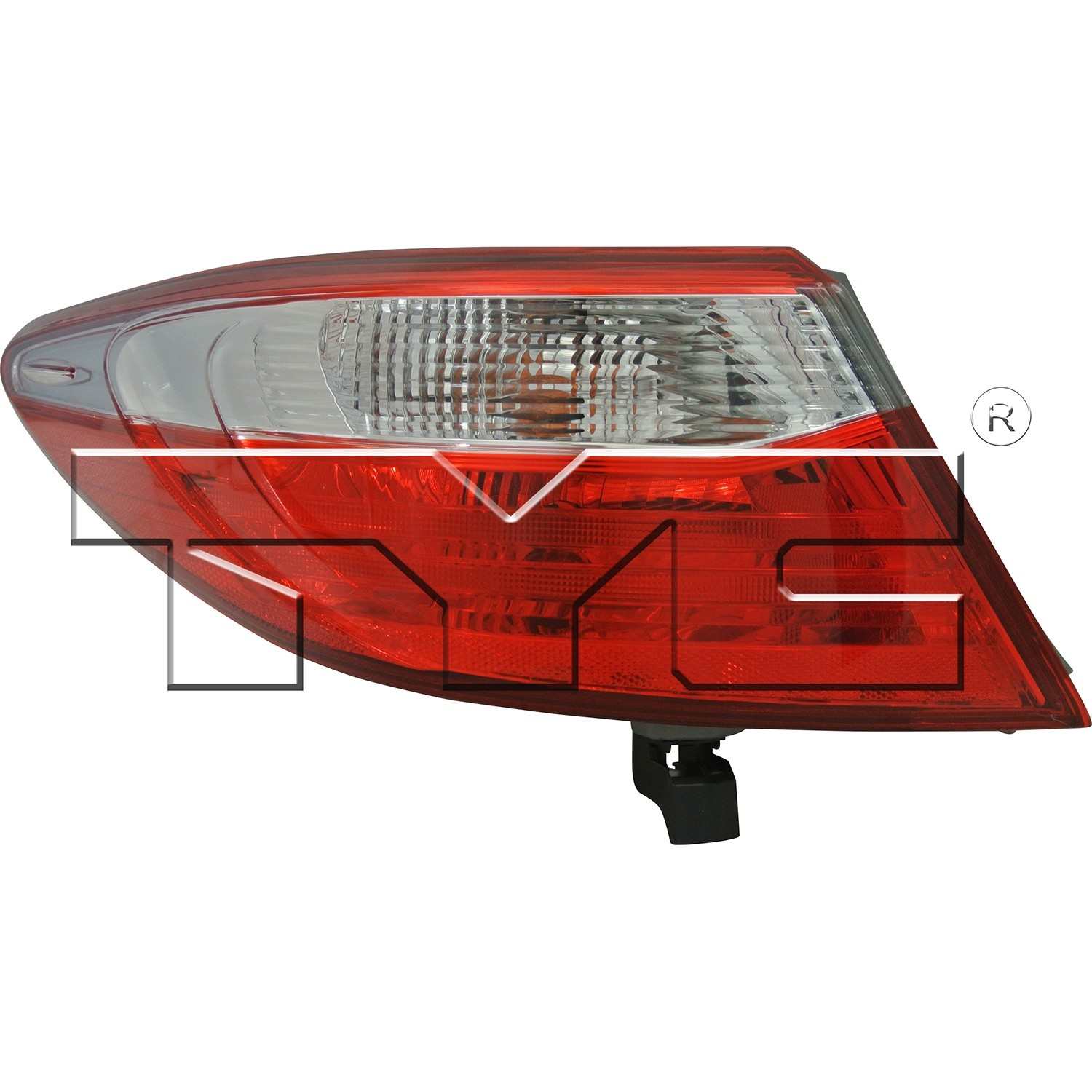 TYC Tail Light Assembly  top view frsport 11-6738-00