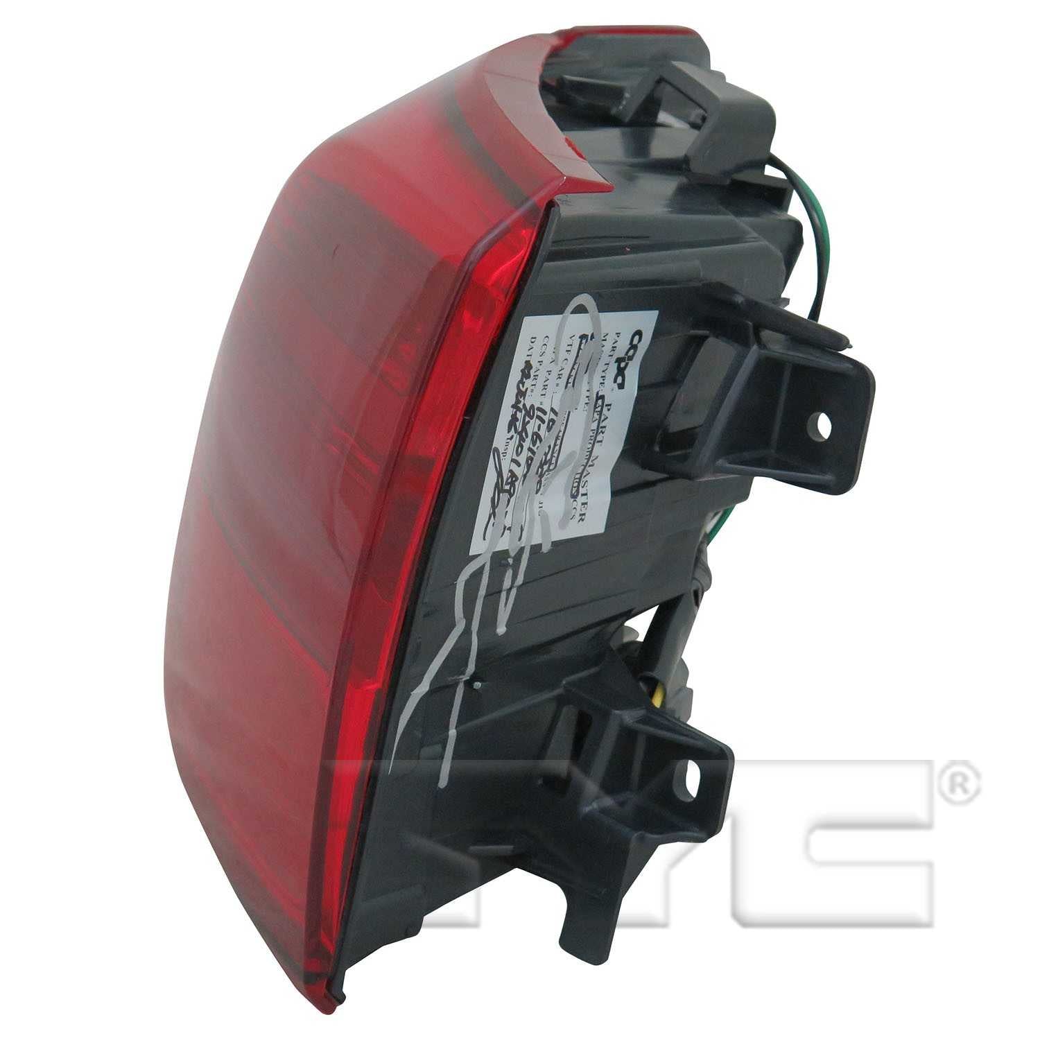 tyc tail light assembly  frsport 11-6764-00-9