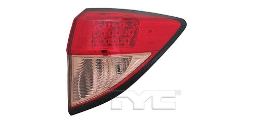 TYC Tail Light Assembly  top view frsport 11-6809-01-9