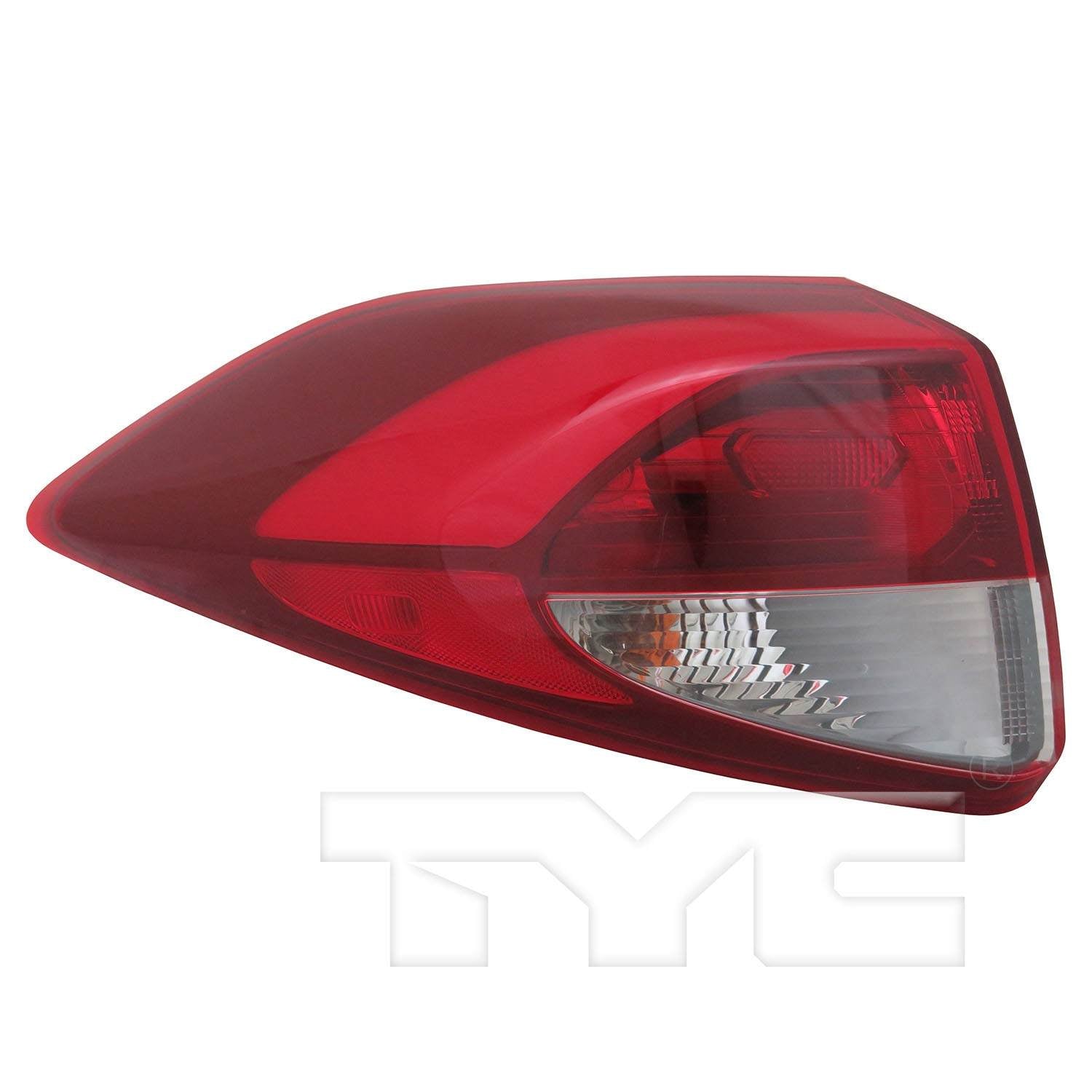 TYC Tail Light Assembly  top view frsport 11-6852-00-9