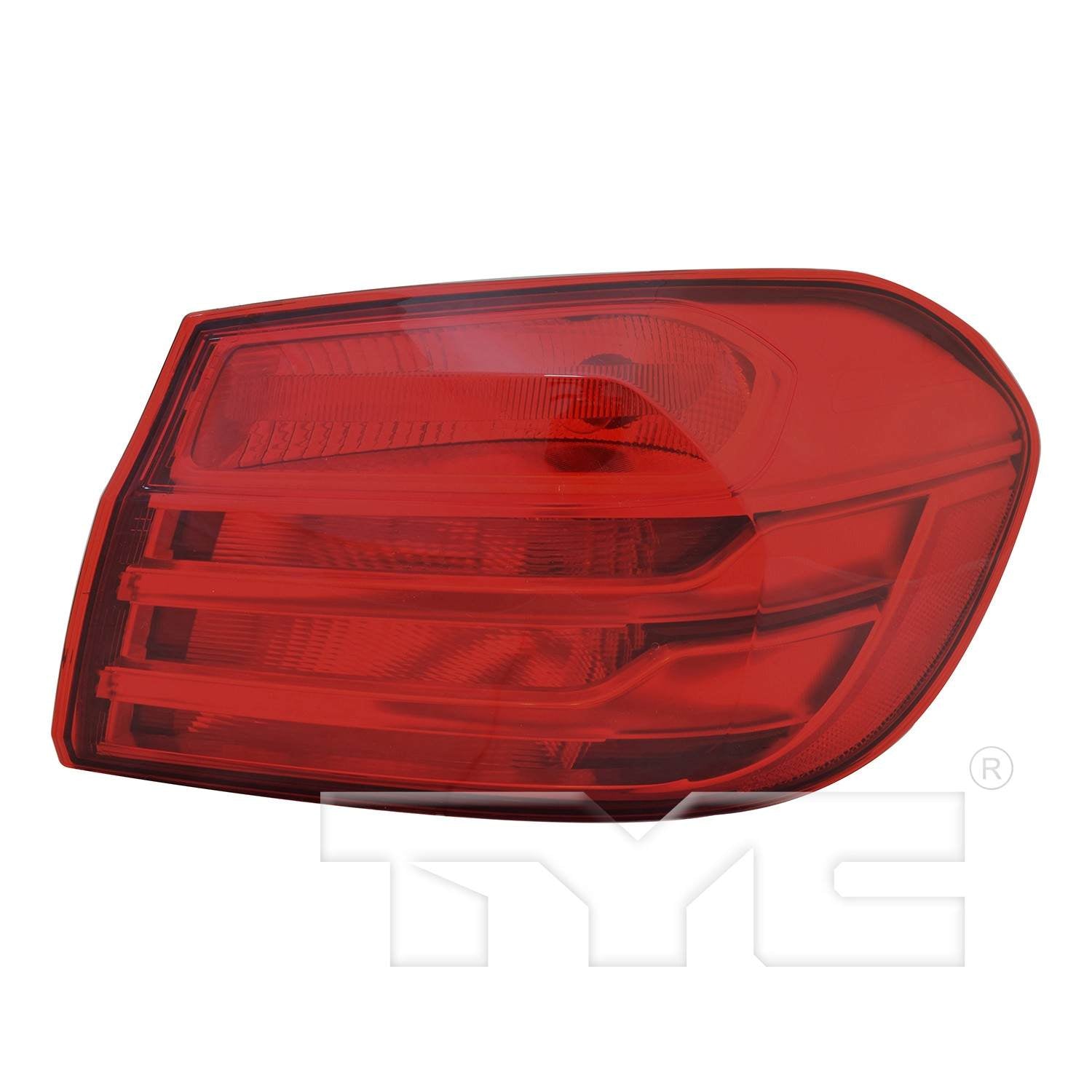 TYC Tail Light Assembly  top view frsport 11-6865-00