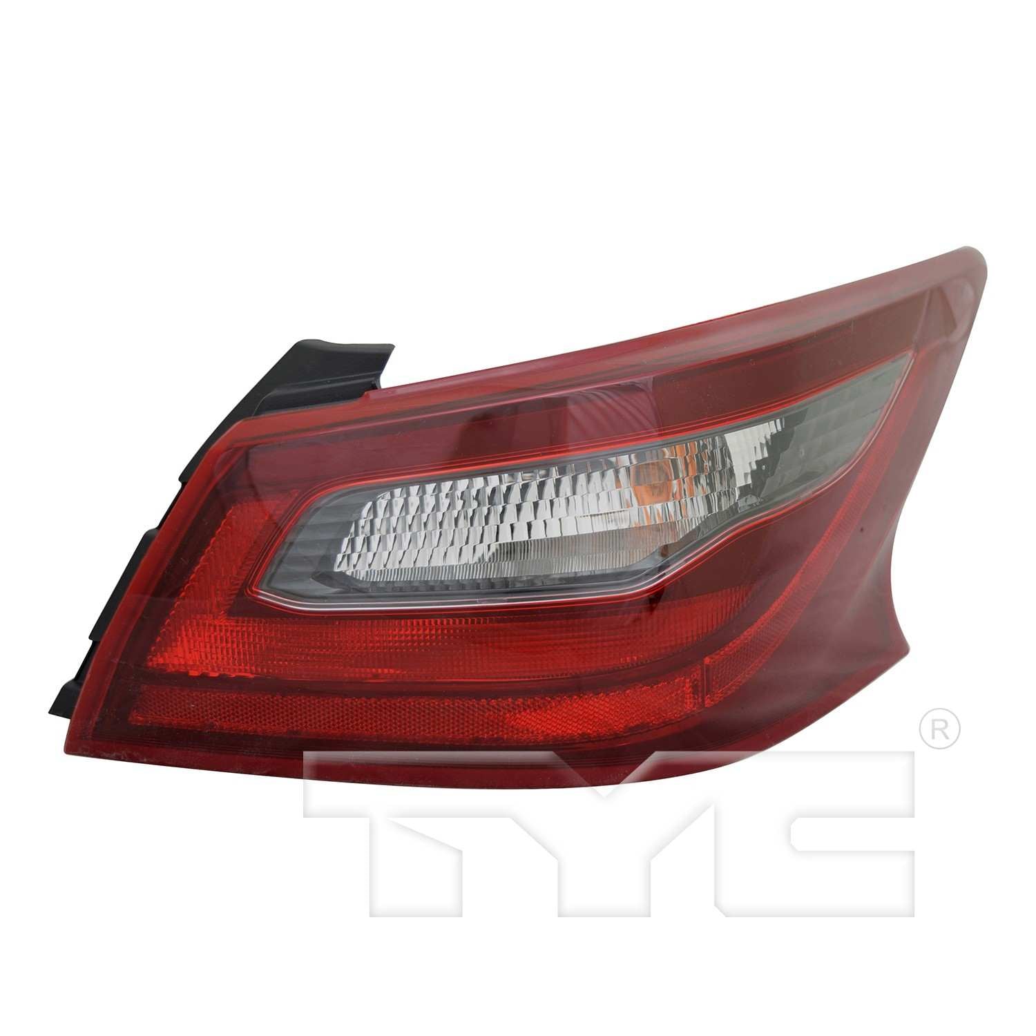 TYC Tail Light Assembly  top view frsport 11-6887-90