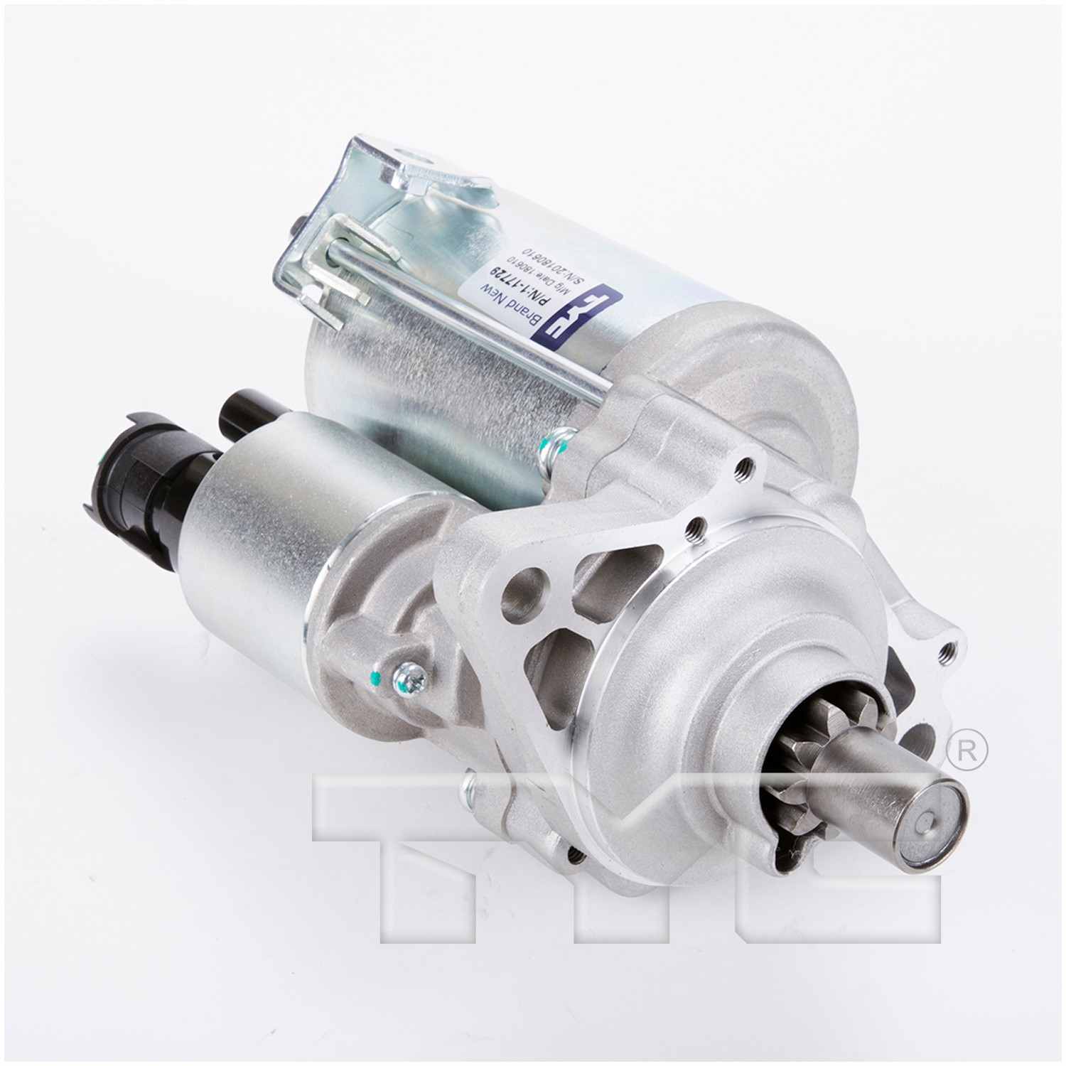 TYC Starter Motor  top view frsport 1-17729