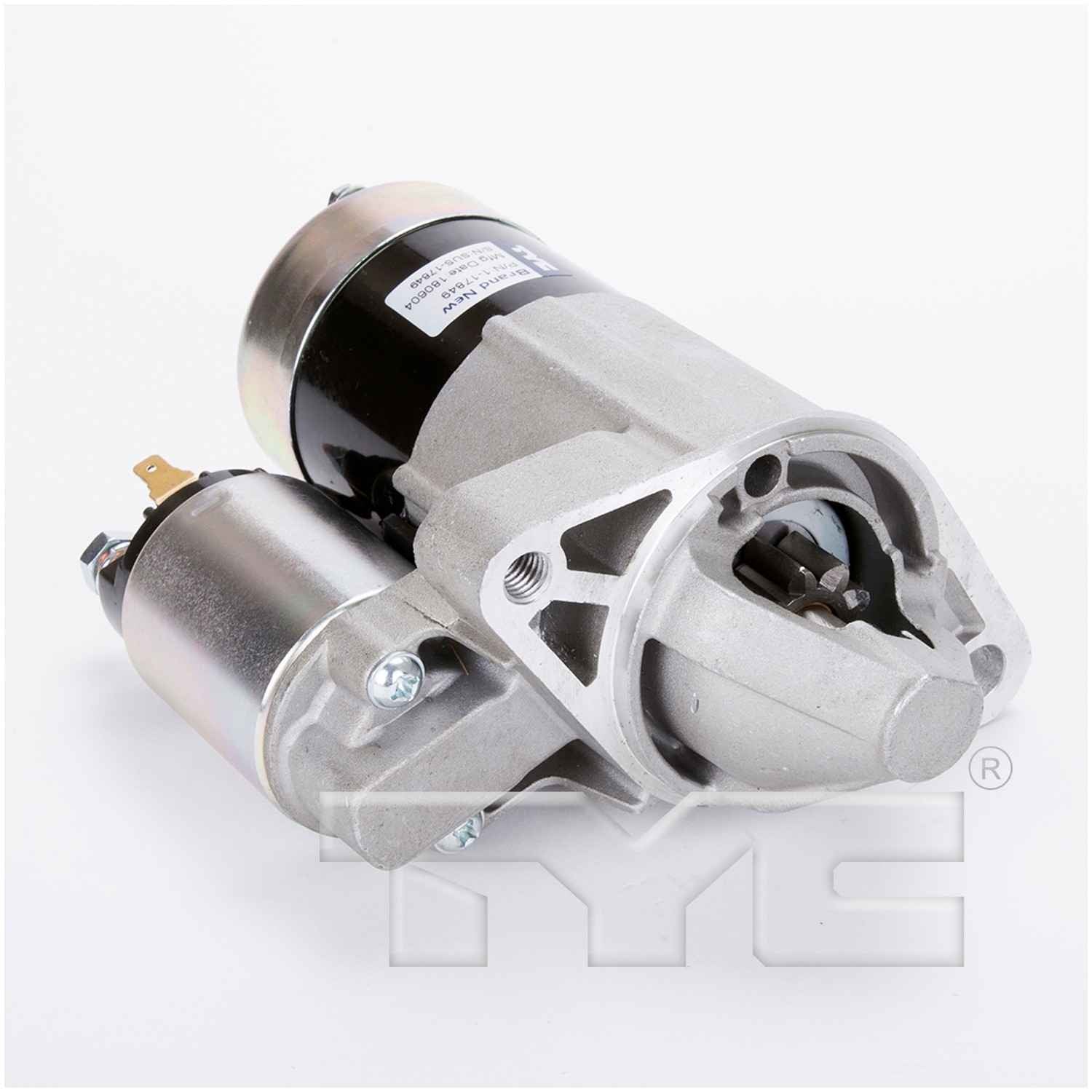 TYC Starter Motor  top view frsport 1-17849