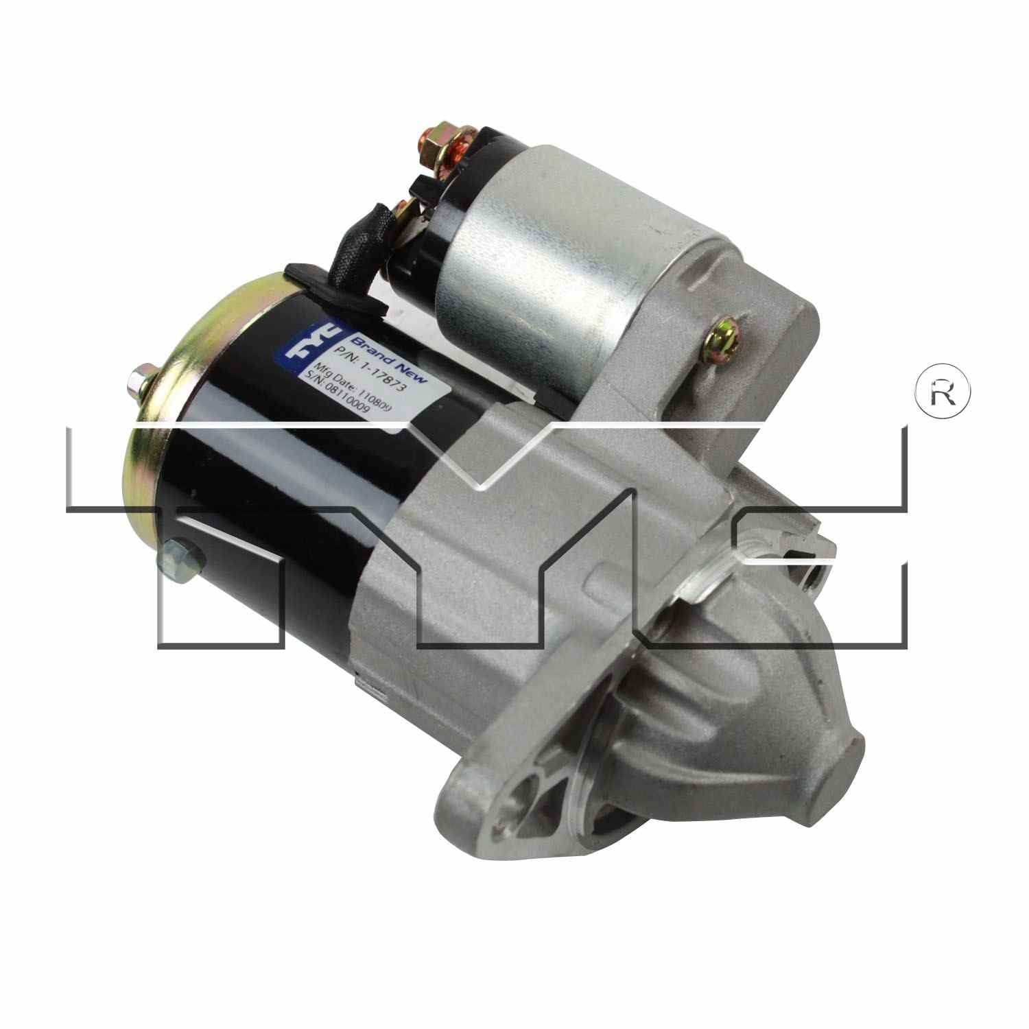 TYC Starter Motor  top view frsport 1-17873