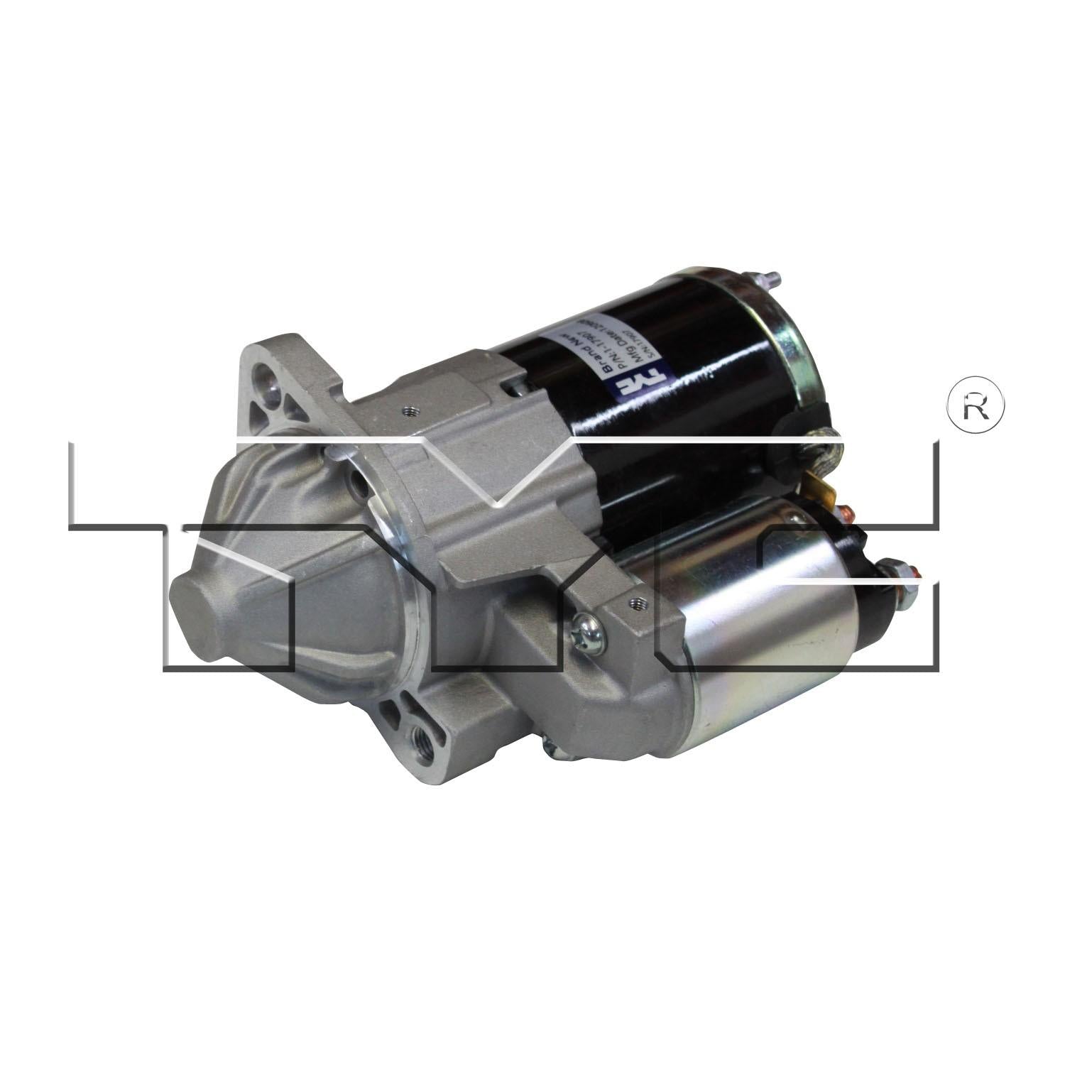 TYC Starter Motor  top view frsport 1-17907