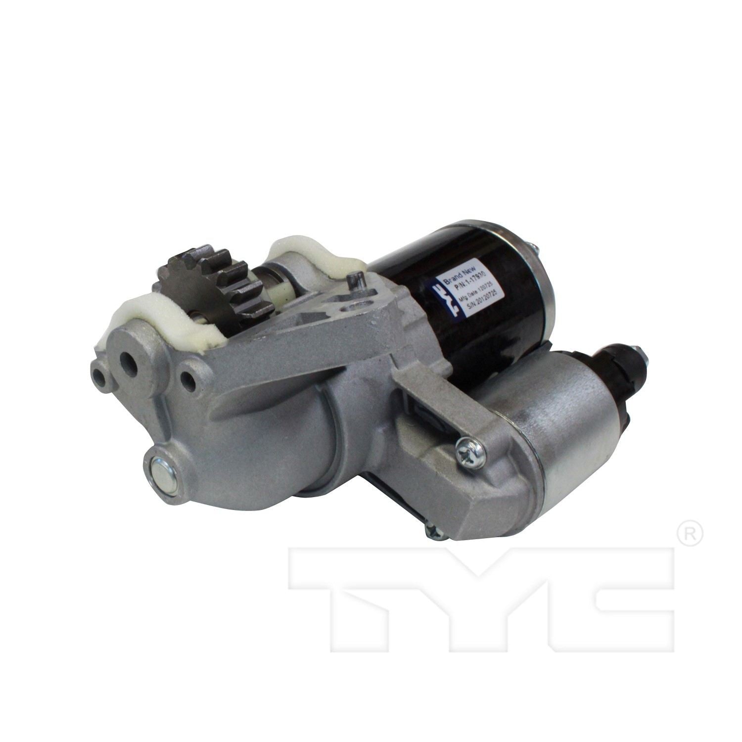 TYC Starter Motor  top view frsport 1-17930