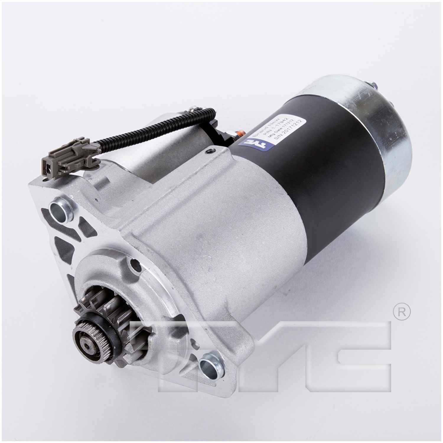 TYC Starter Motor  top view frsport 1-17942