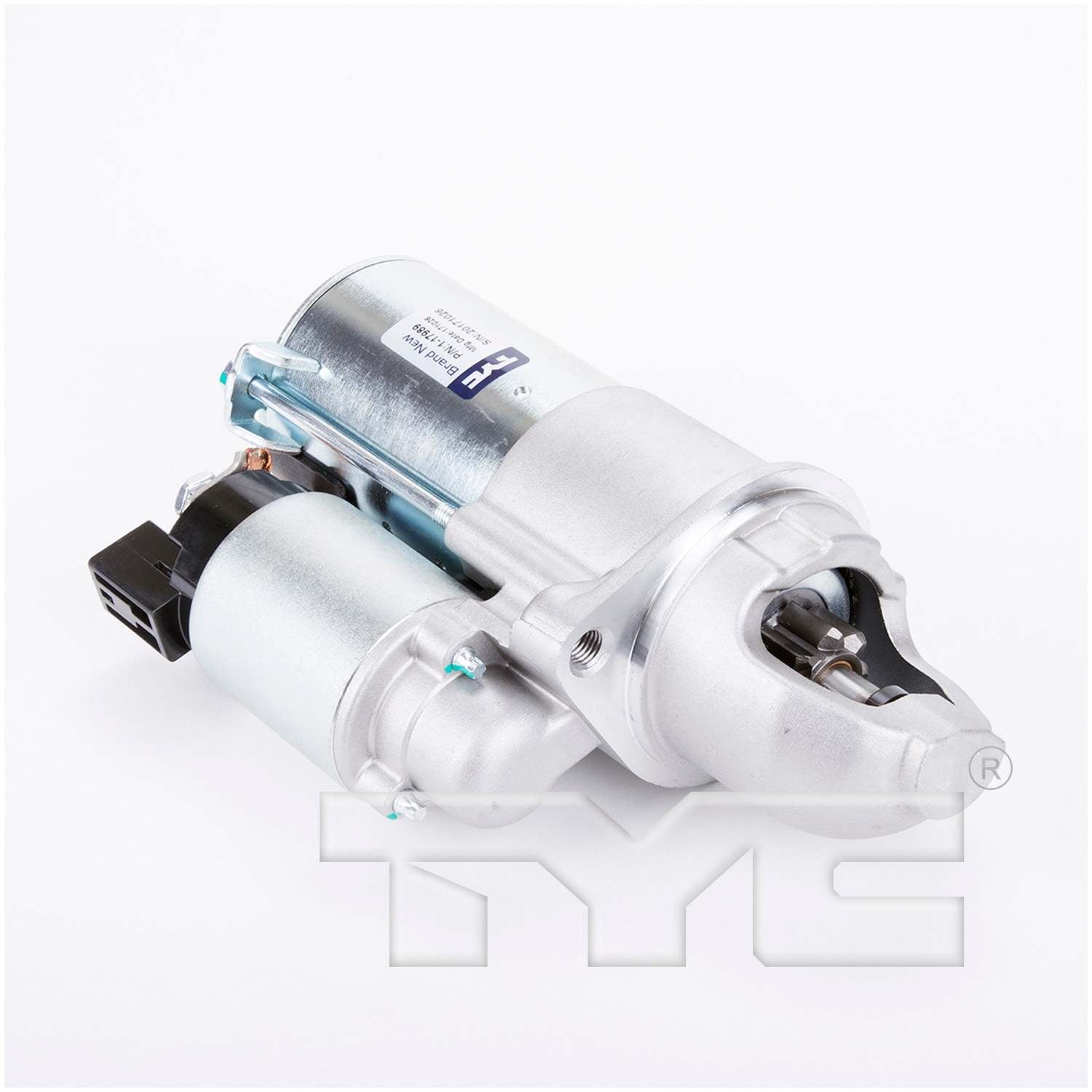 TYC Starter Motor  top view frsport 1-17989